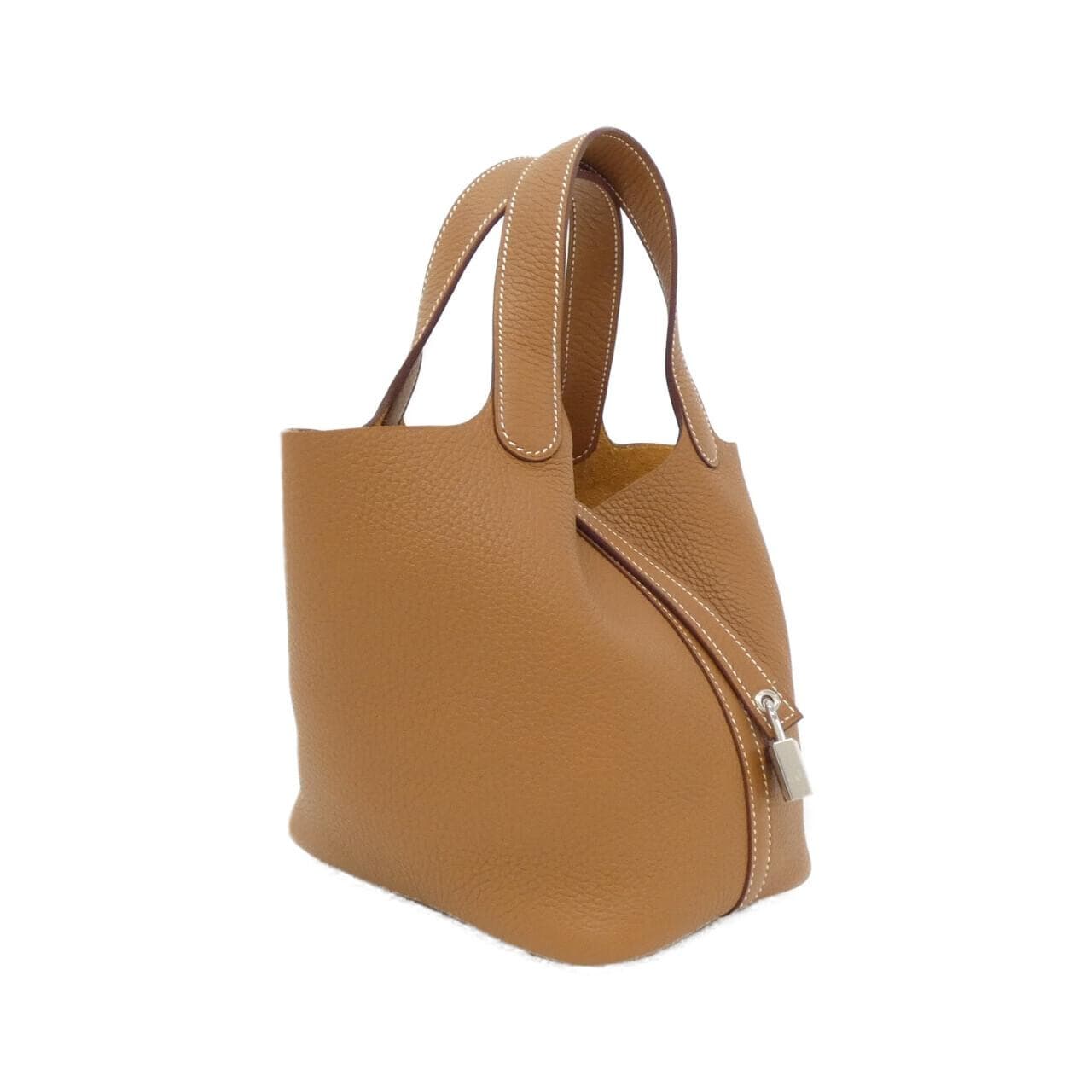 HERMES Picotin 056289CK Handbag Clemence