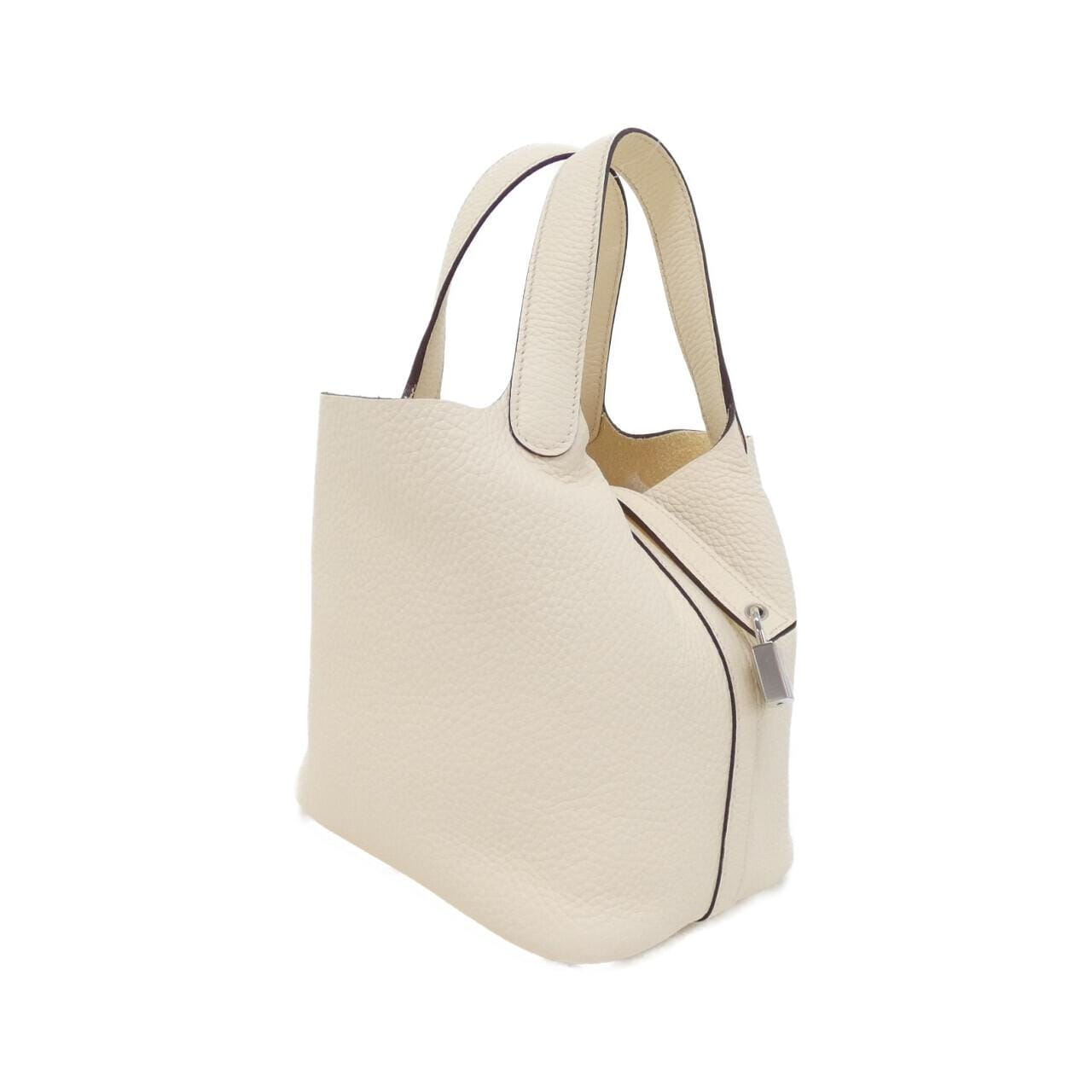 HERMES Picotin 056289CK Handbag Clemence
