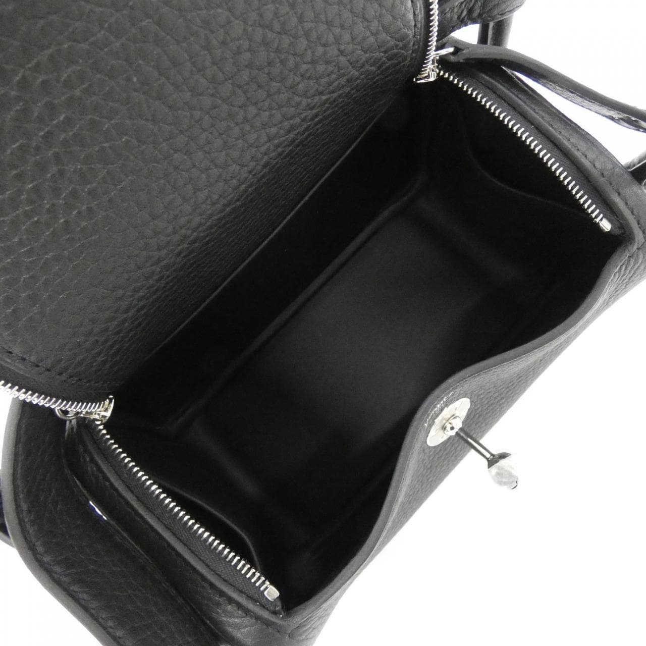 HERMES Lindy 085956CK Shoulder Clemence 5