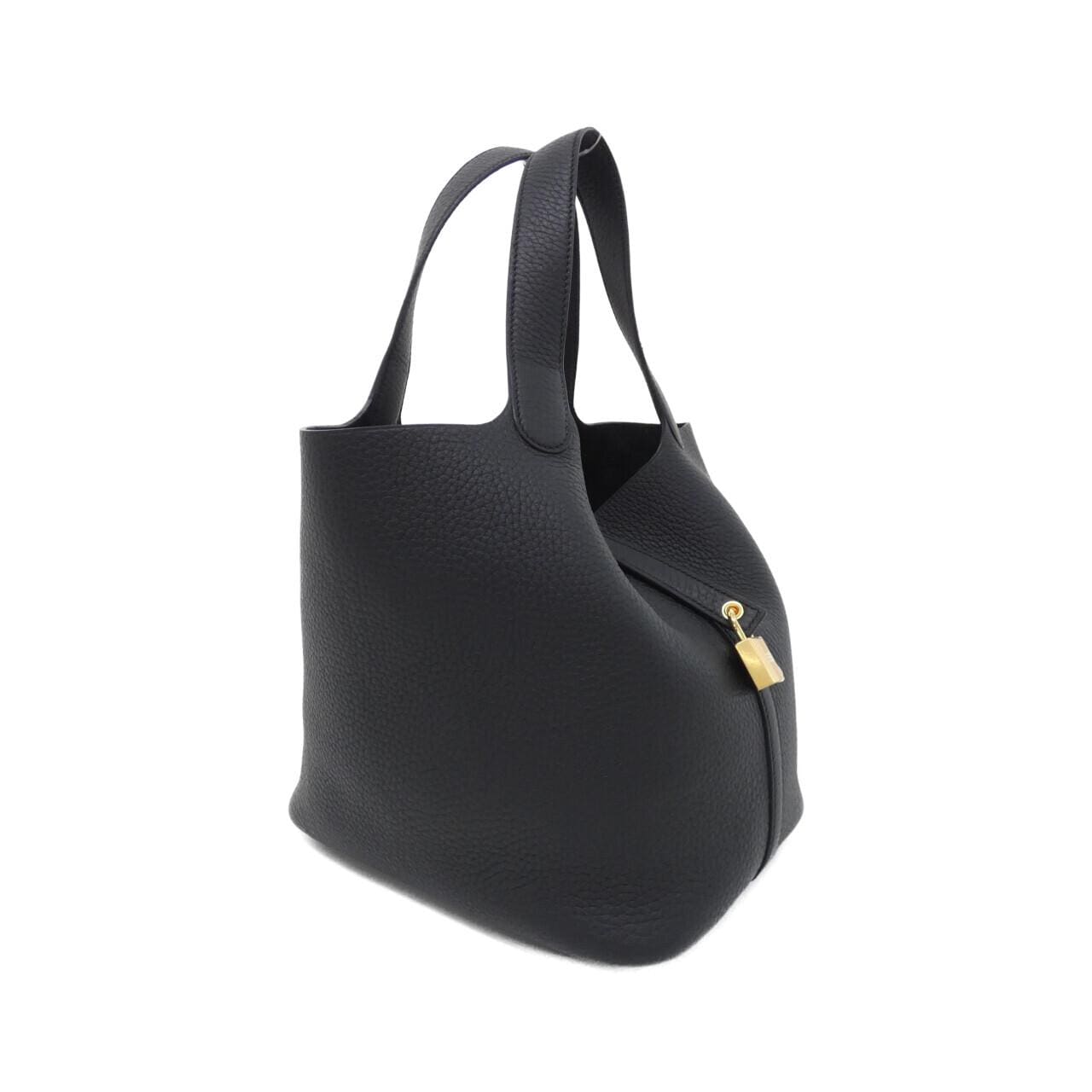 HERMES Picotin 060991CC Handbag Clemence