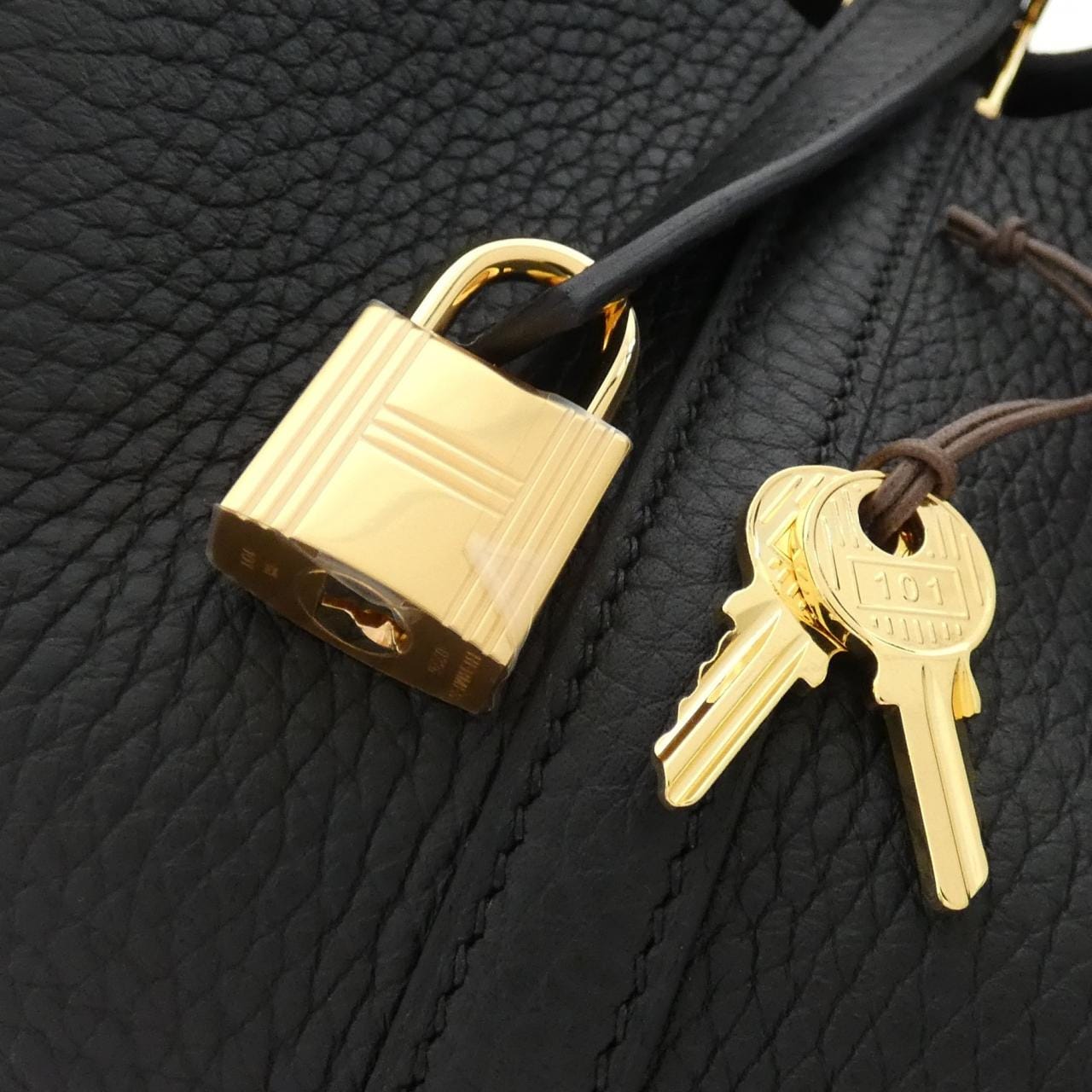 HERMES Picotin 060991CC Handbag Clemence 3