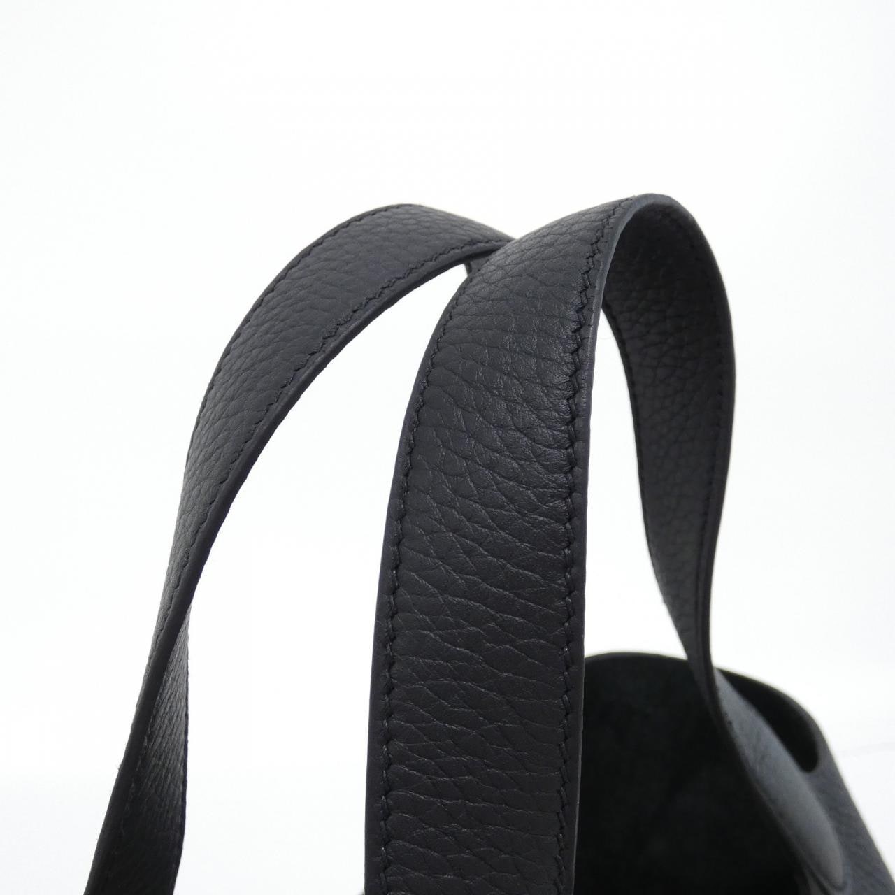 HERMES Picotin 060991CC Handbag Clemence 4