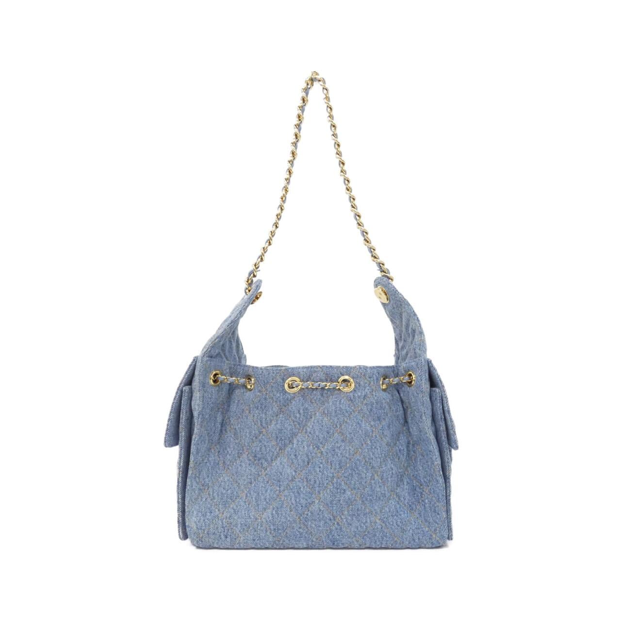 CHANEL AS5293 肩背包 牛仔布 2
