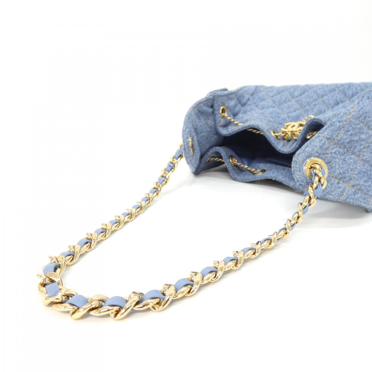 CHANEL AS5293 肩背包 牛仔布 5