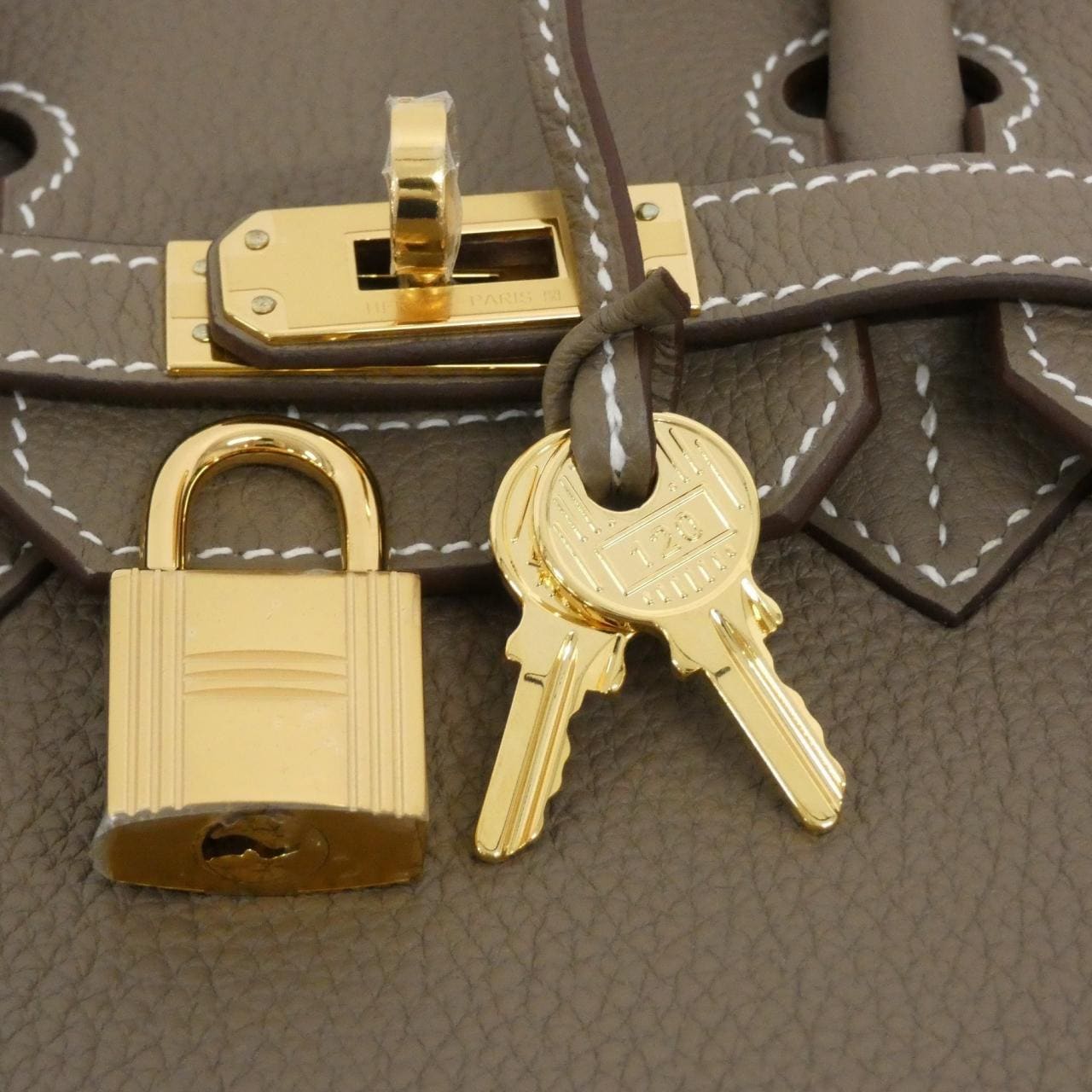 HERMES Birkin 041344CC Handbag Togo 4