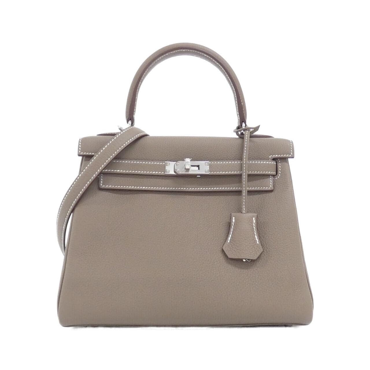 HERMES Kelly 044624CK 手提包 Togo