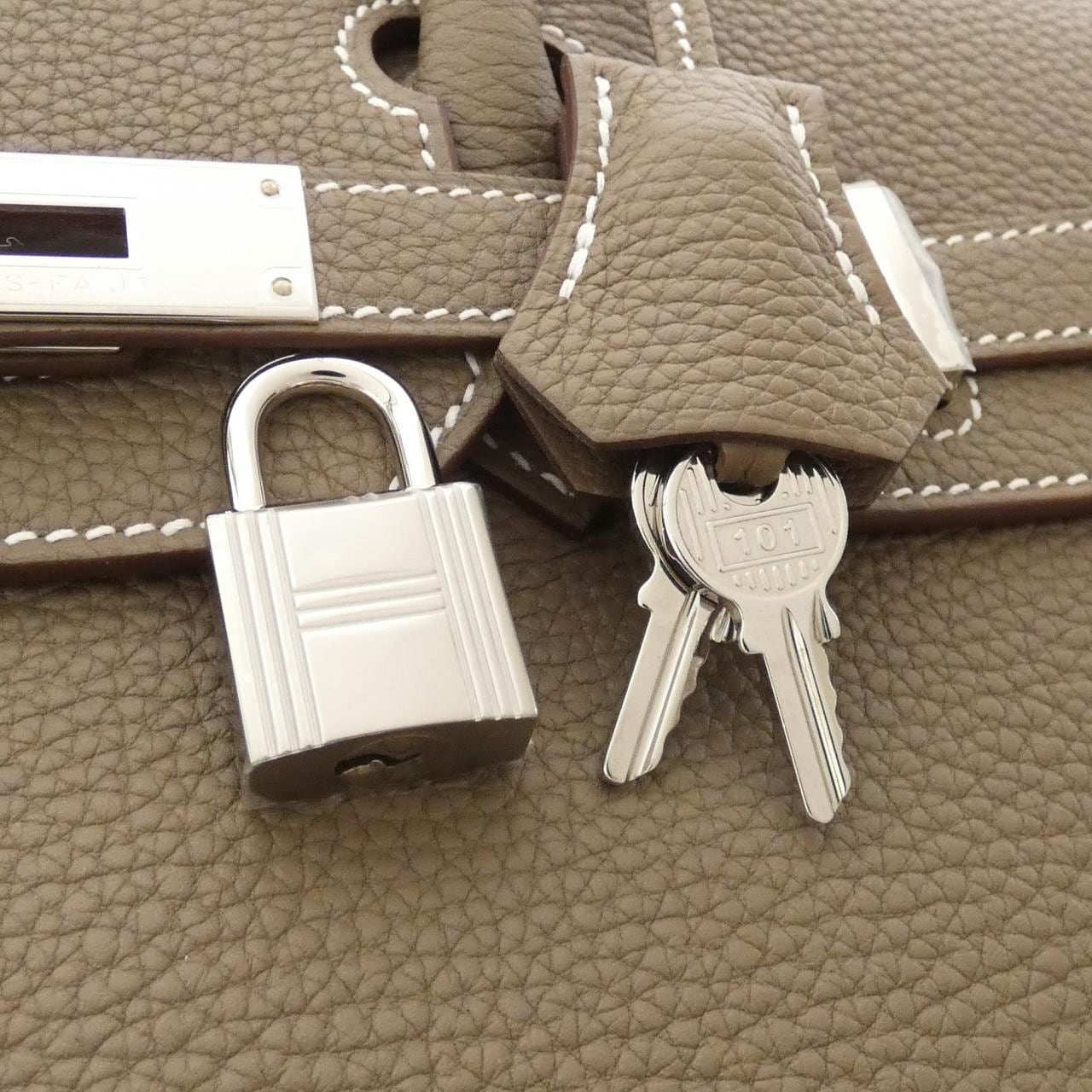 HERMES Birkin 030520CK Handbag Togo 5