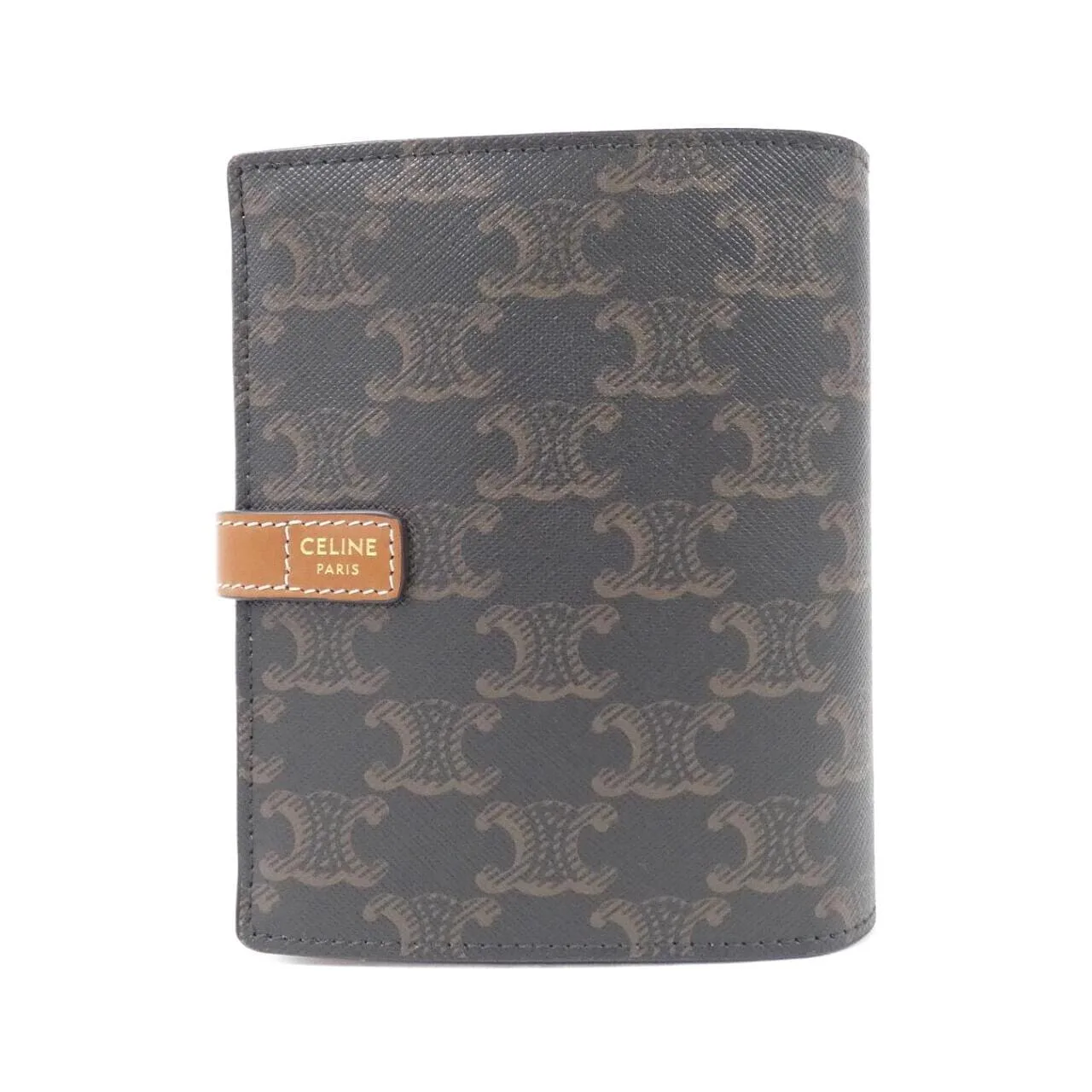 CELINE 4M3262AKL Wallet Canvas Black Canvas Rank A - Thumbnail 2