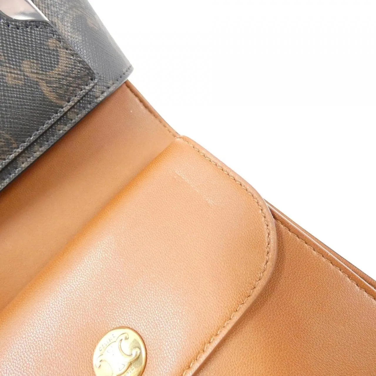 CELINE 4M3262AKL Wallet Canvas Black Canvas Rank A - Thumbnail 5