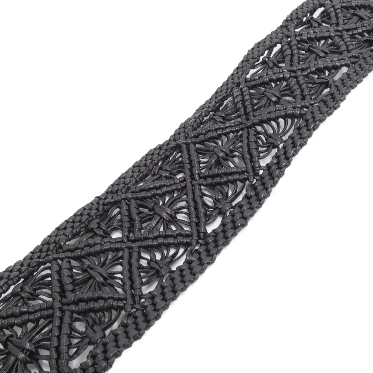 DIOR Wallet Leather Black Leather Rank A - Thumbnail 2