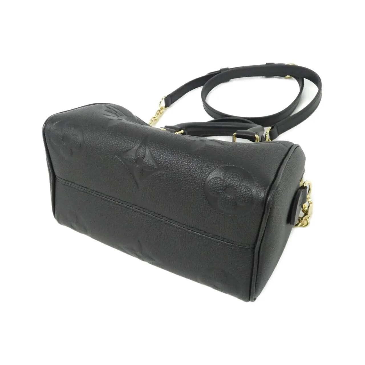 LOUIS VUITTON Speedy M58953 Boston Monogram 黑色 Monogram 中古品A - 縮圖 2