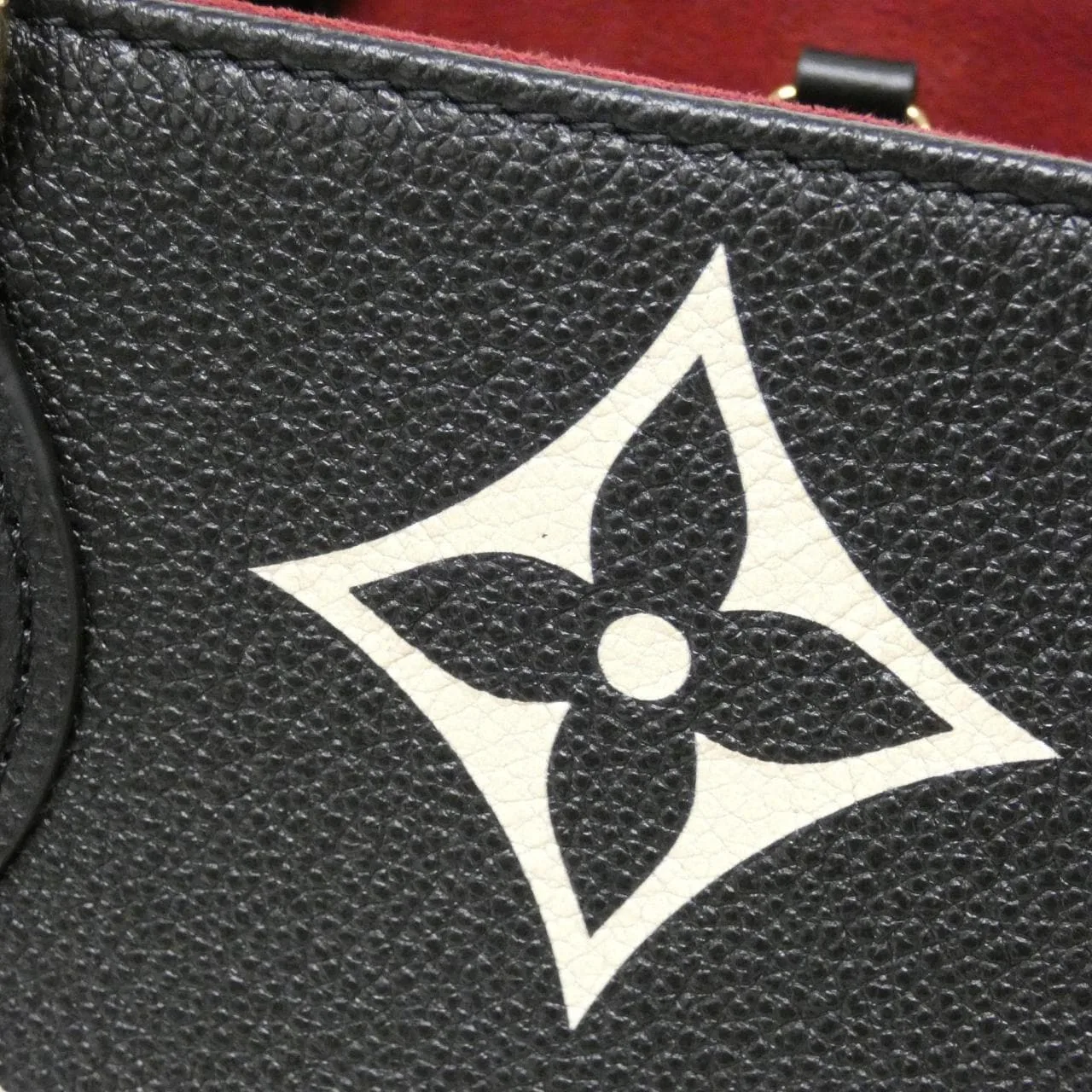 LOUIS VUITTON OnTheGo M45495 Handbag Monogram Black Monogram Rank A - Thumbnail 3