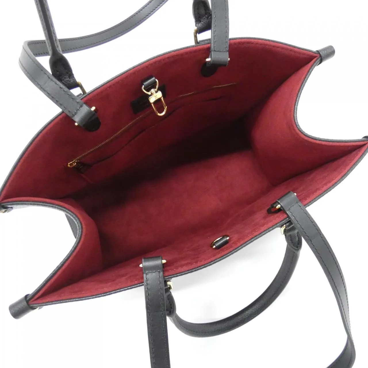 LOUIS VUITTON OnTheGo M45495 Handbag Monogram Black Monogram Rank A - Thumbnail 6