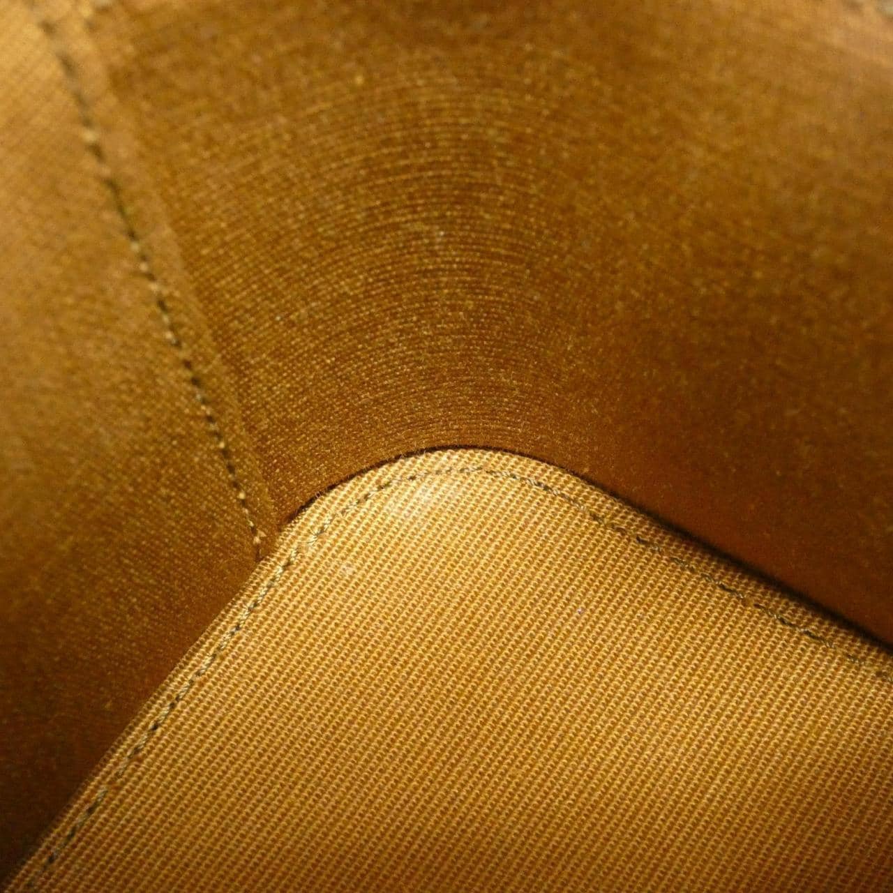 CELINE 10J762CZ1 Bag Canvas 黑色 帆布 中古品A - 縮圖 8