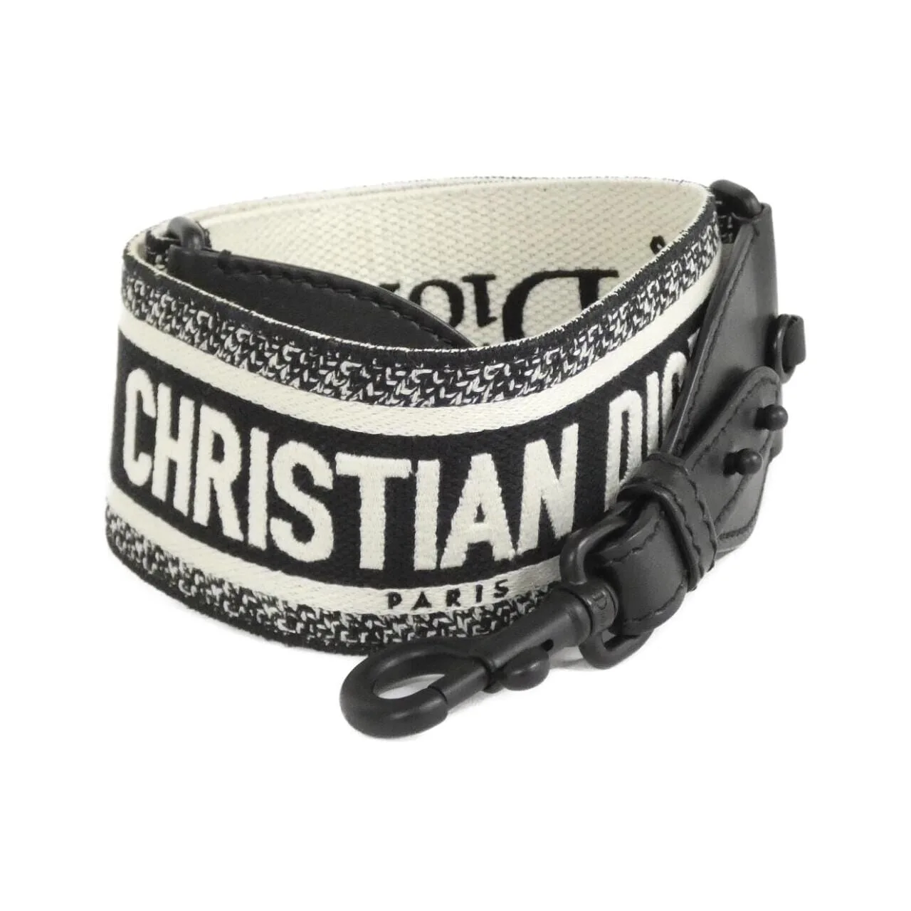 DIOR S8552SBTN Wallet Canvas Black