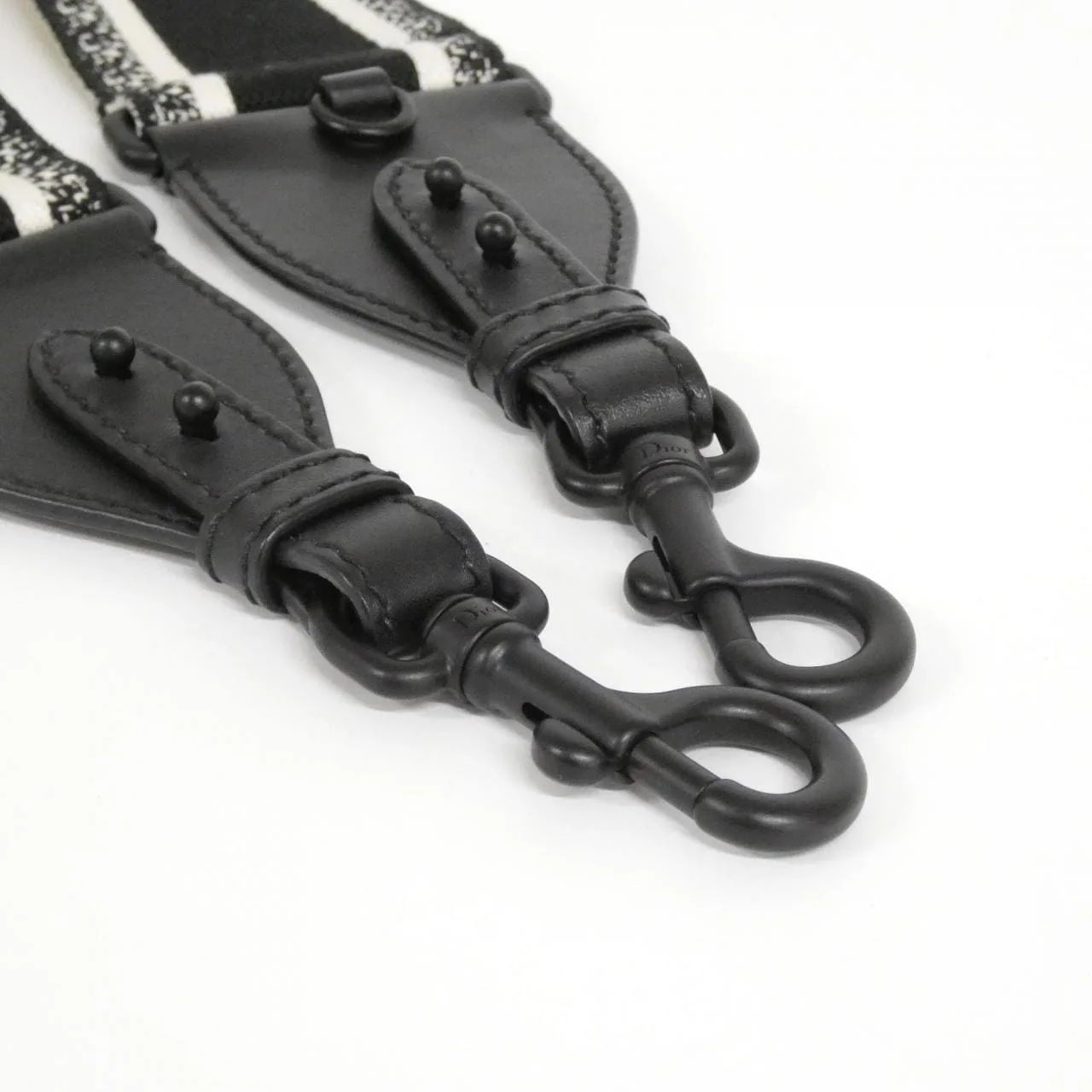 DIOR S8552SBTN Wallet Canvas Black Canvas Rank A - Thumbnail 5