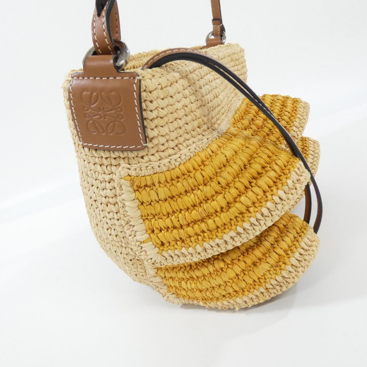 LOEWE A630W13X01 Shoulder Bag Yellow - Thumbnail 4