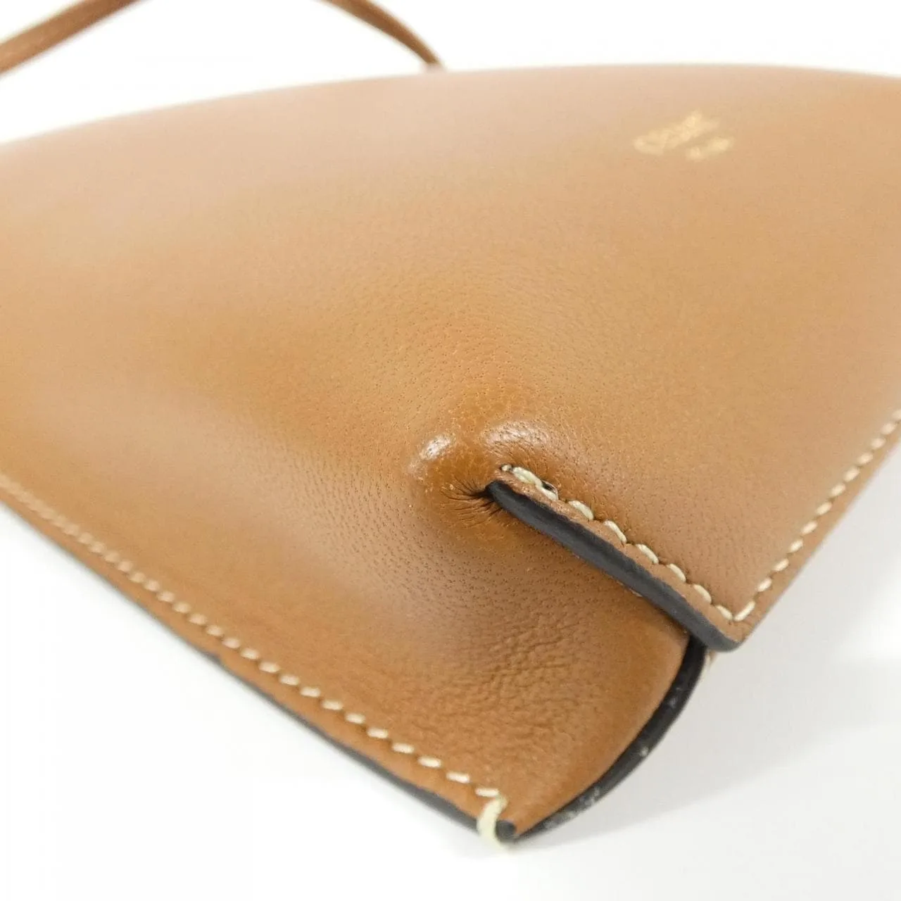 CELINE 10F683CLO Wallet Lambskin 黑色 羊皮 中古品A - 縮圖 3