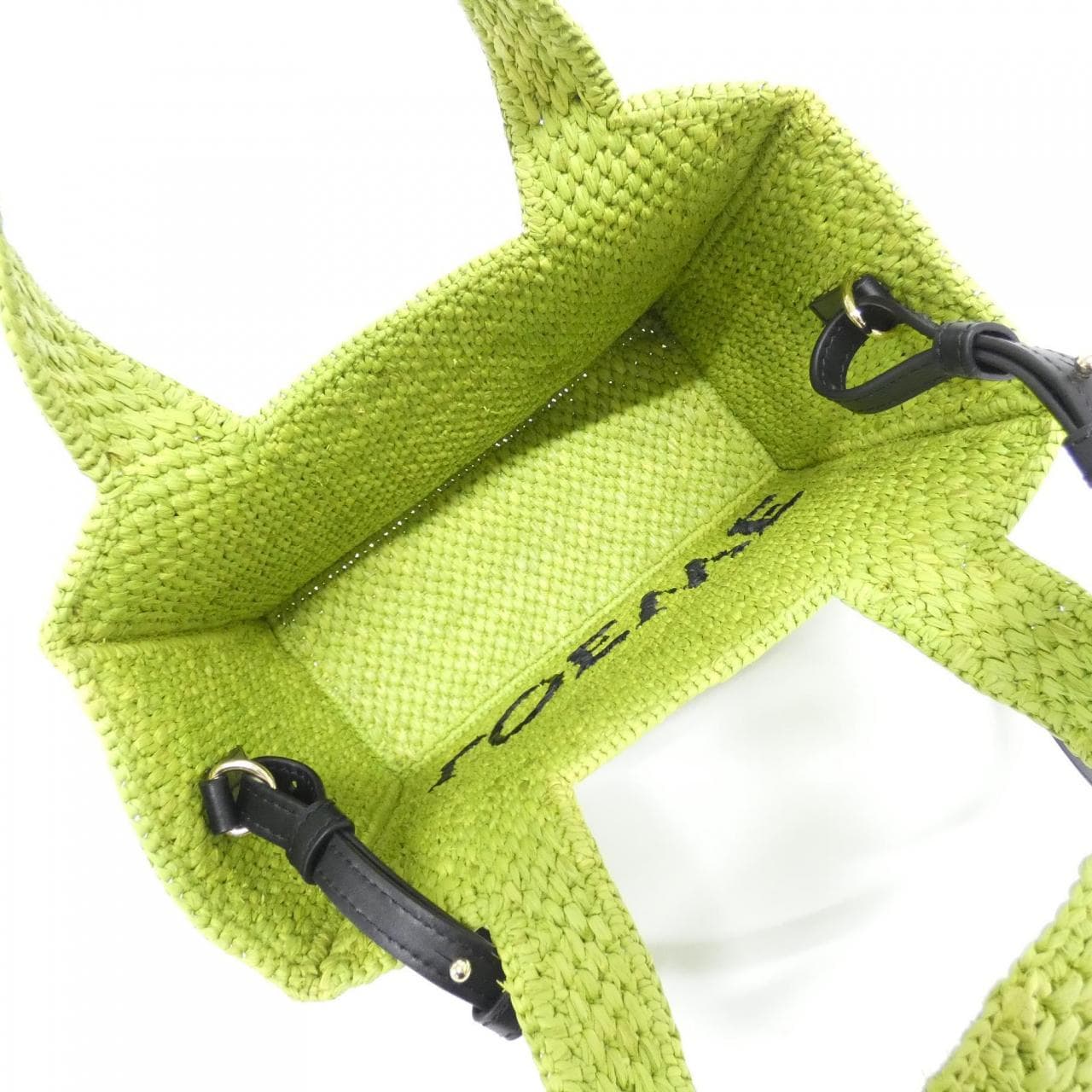 LOEWE A685B59X01 Tote Green Rank A - Thumbnail 5