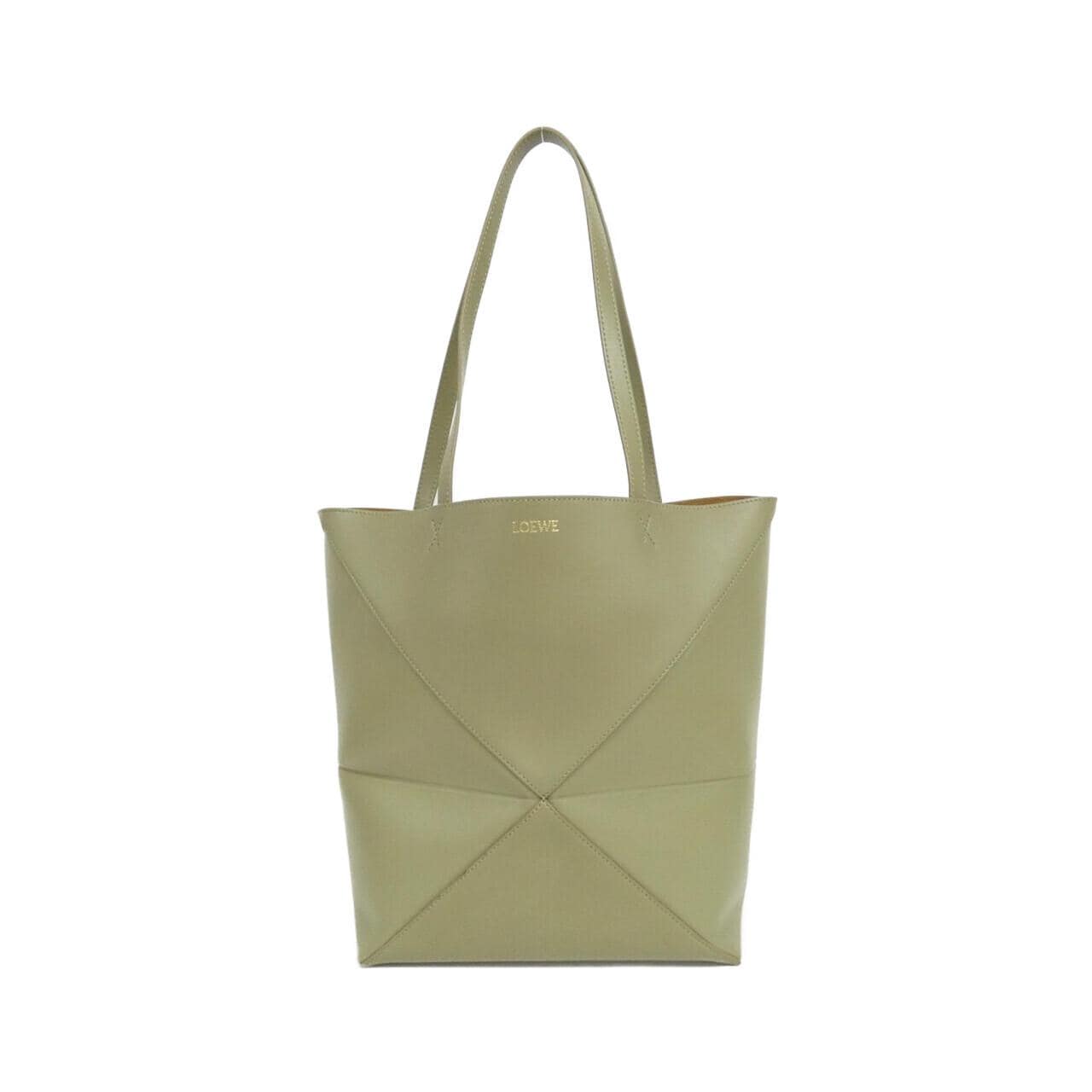 LOEWE Puzzle A657G50X01 Tote Green