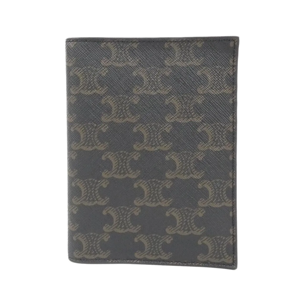 CELINE 4M3432AK1 Passport Case Canvas Black