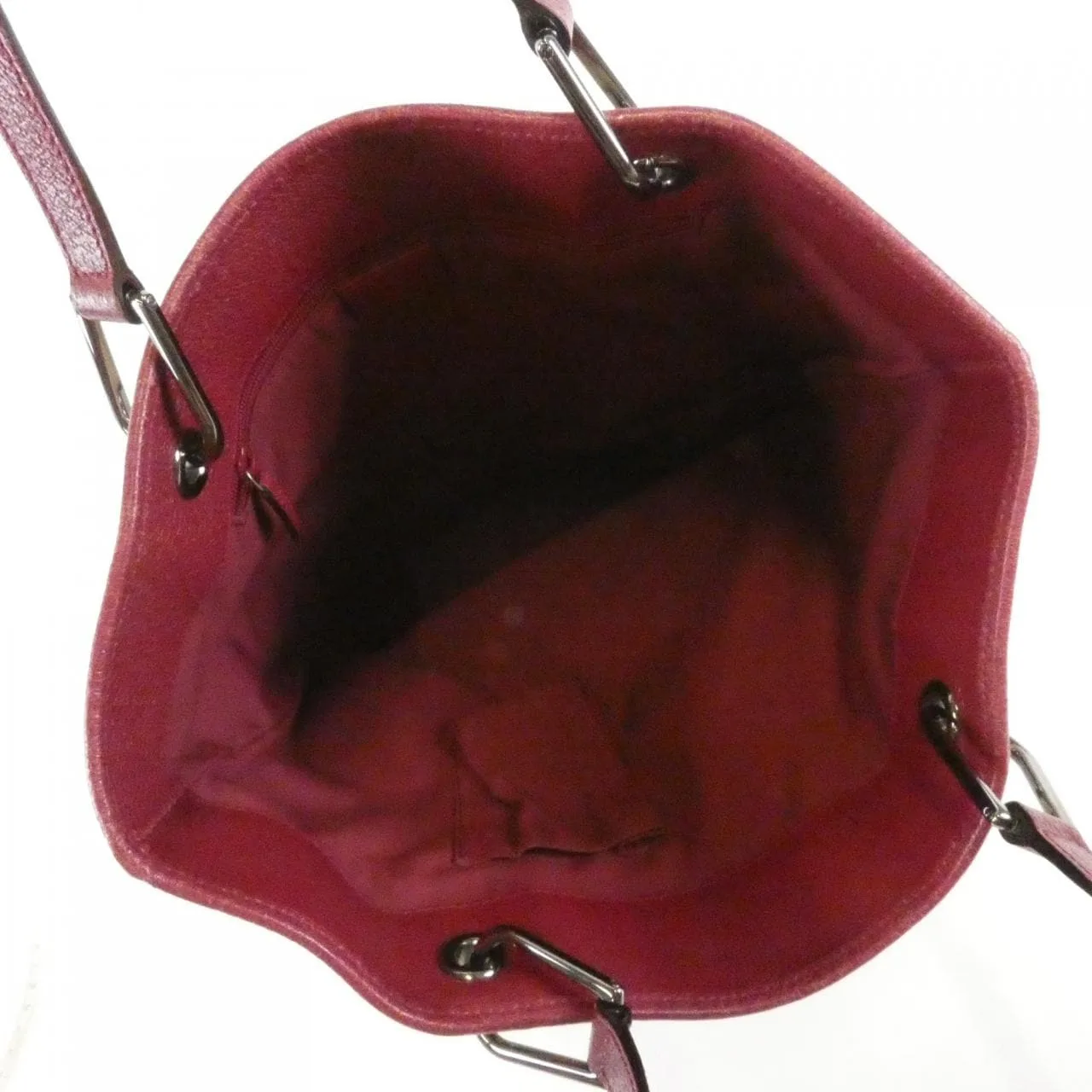 GUCCI 120836 Handbag Canvas 米色 帆布 中古品A - 縮圖 8