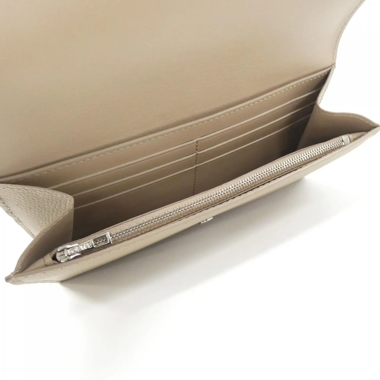 LOEWE C821ACWX07 Wallet Lambskin 黑色 羊皮 中古品A - 縮圖 6