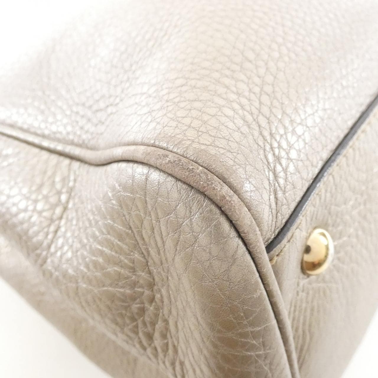 GUCCI Bamboo Shopper 323660 AH90I Bag Leather Black Leather - Thumbnail 3