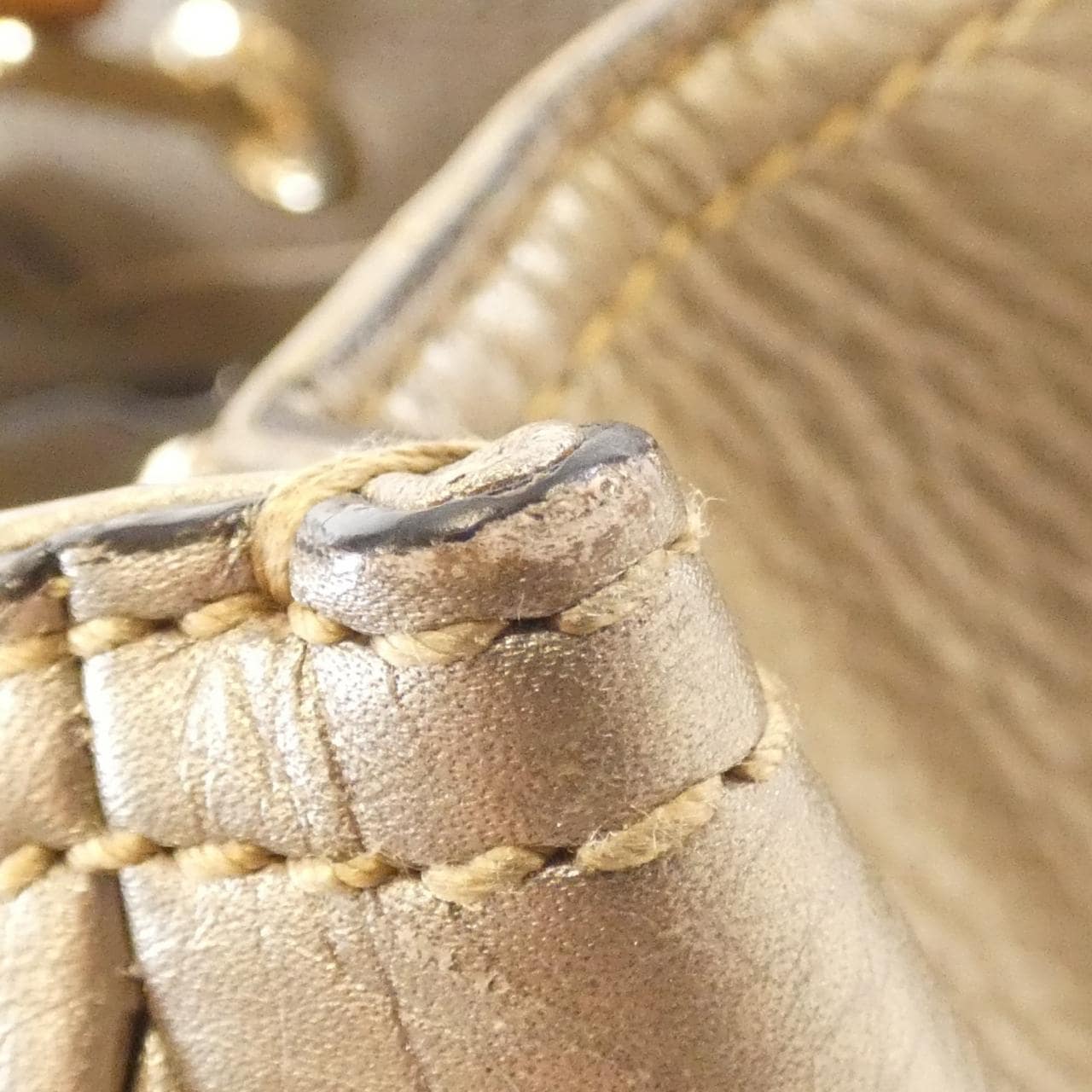 GUCCI Bamboo Shopper 323660 AH90I Bag Leather Black Leather - Thumbnail 6