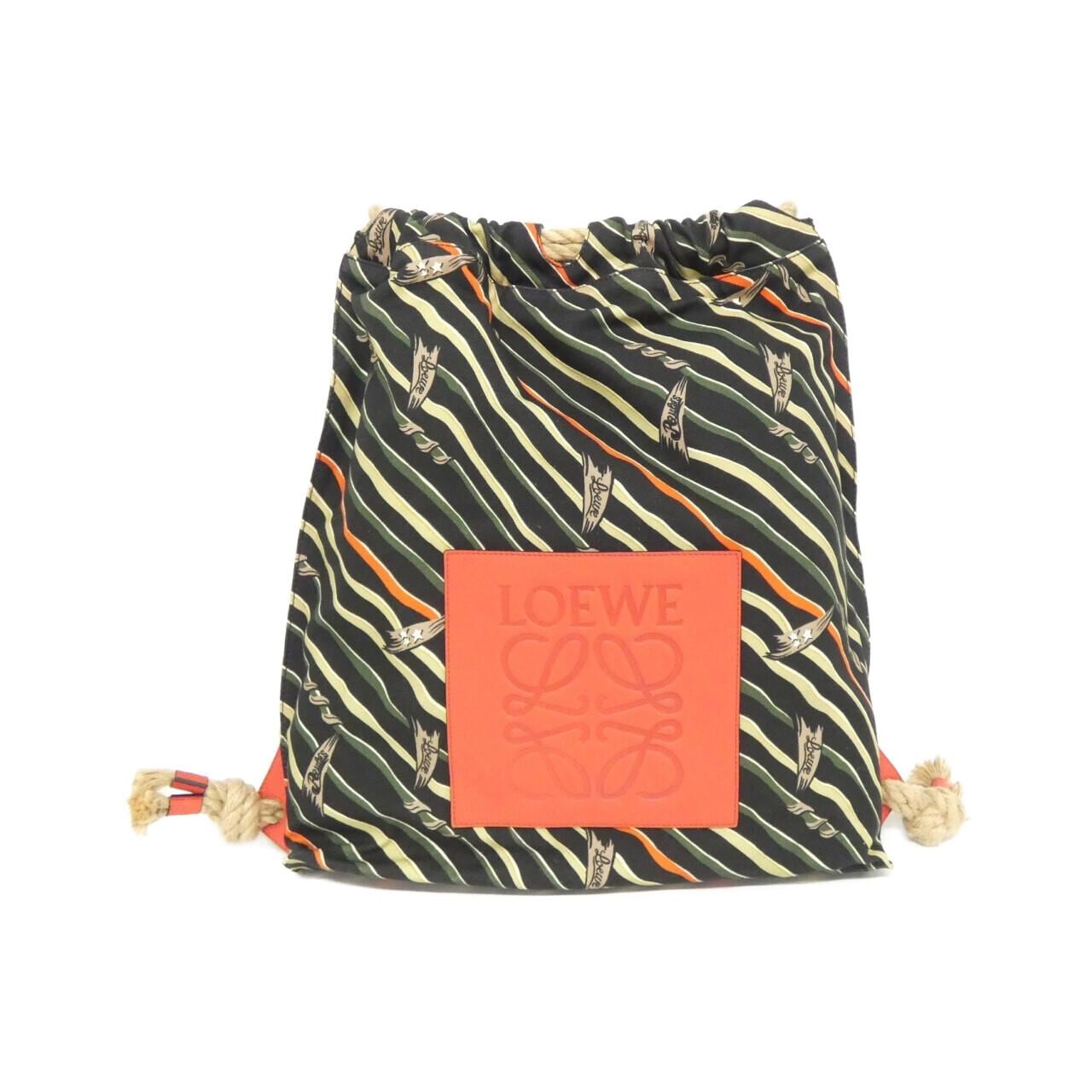 LOEWE Backpack Canvas Multicolor