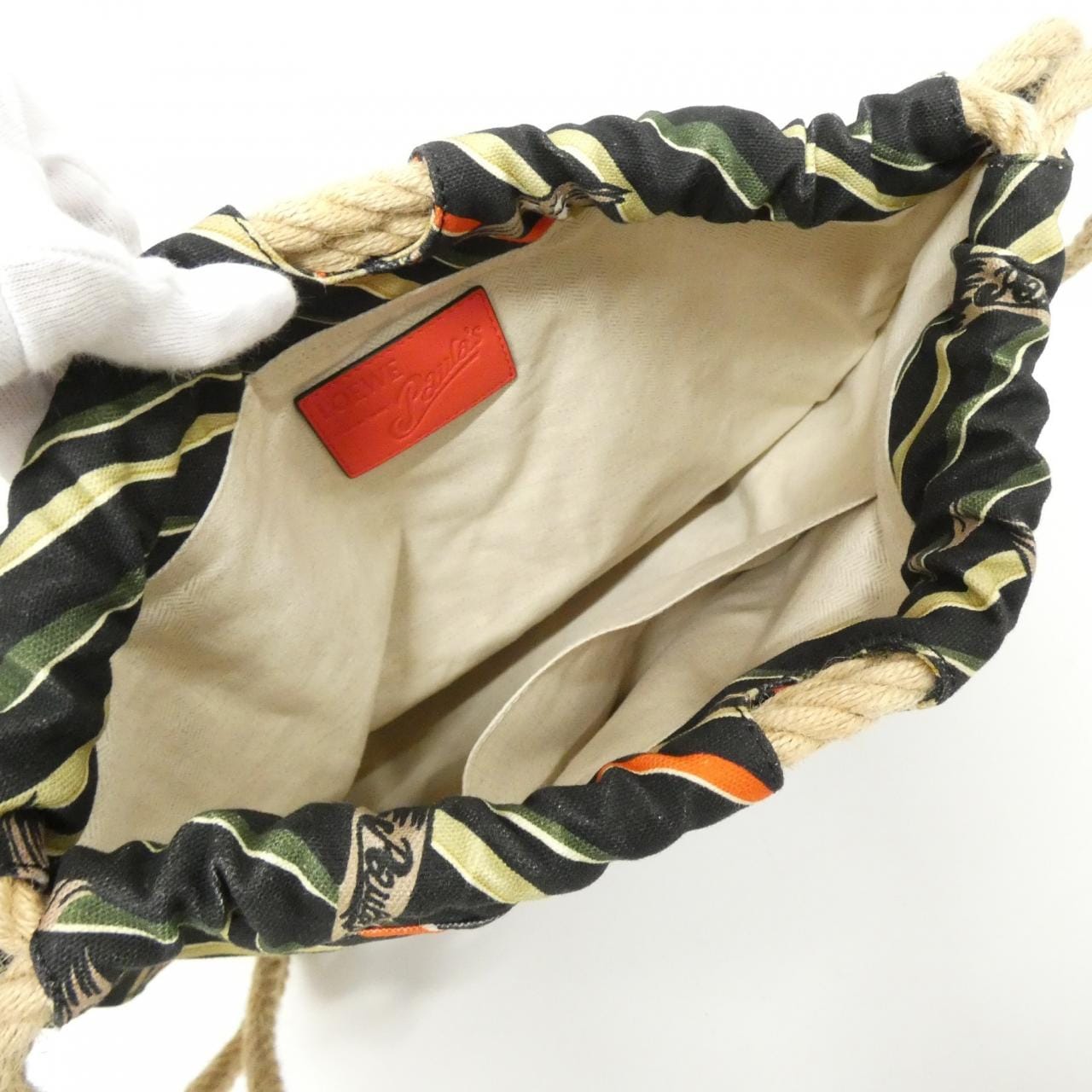 LOEWE Backpack Canvas Multicolor 帆布 - 縮圖 6