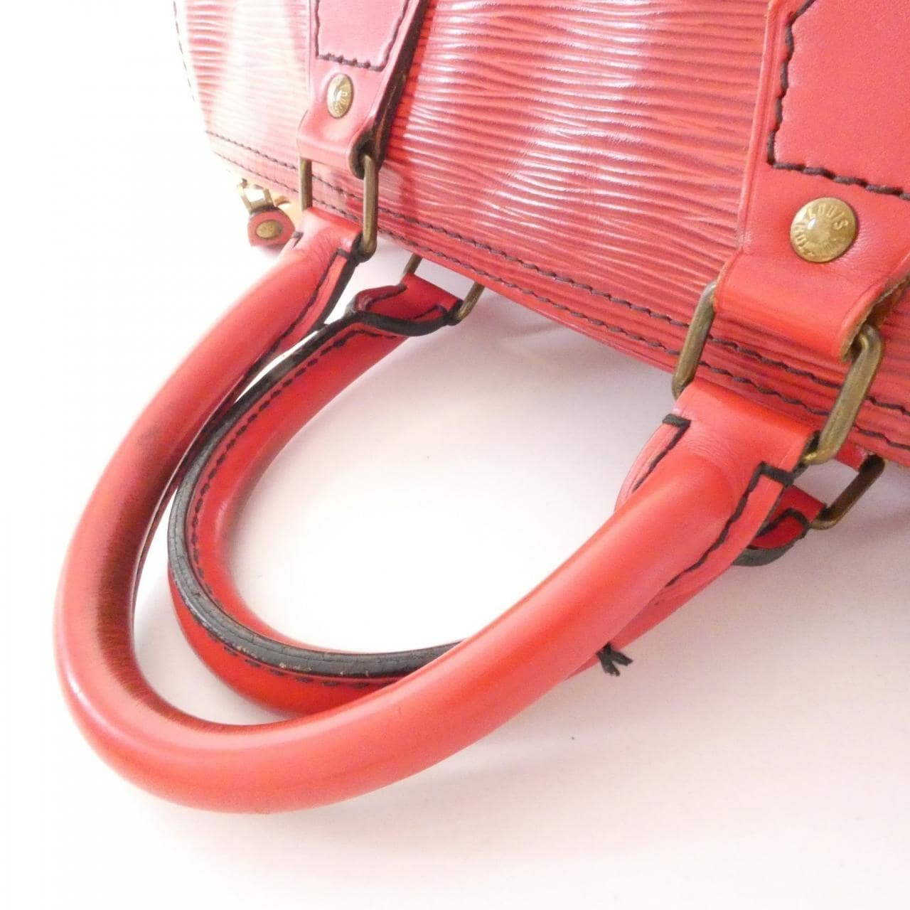 LOUIS VUITTON Speedy M59237 Boston Bag Epi Red Epi - Thumbnail 6