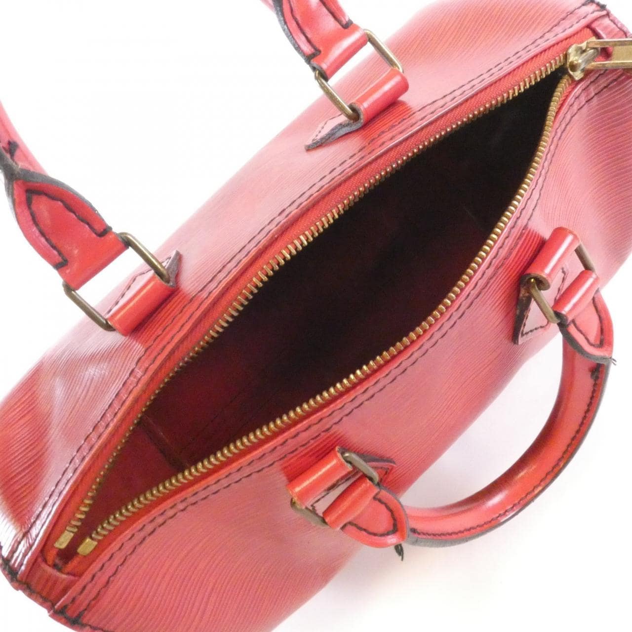 LOUIS VUITTON Speedy M59237 Boston Bag Epi Red Epi - Thumbnail 9