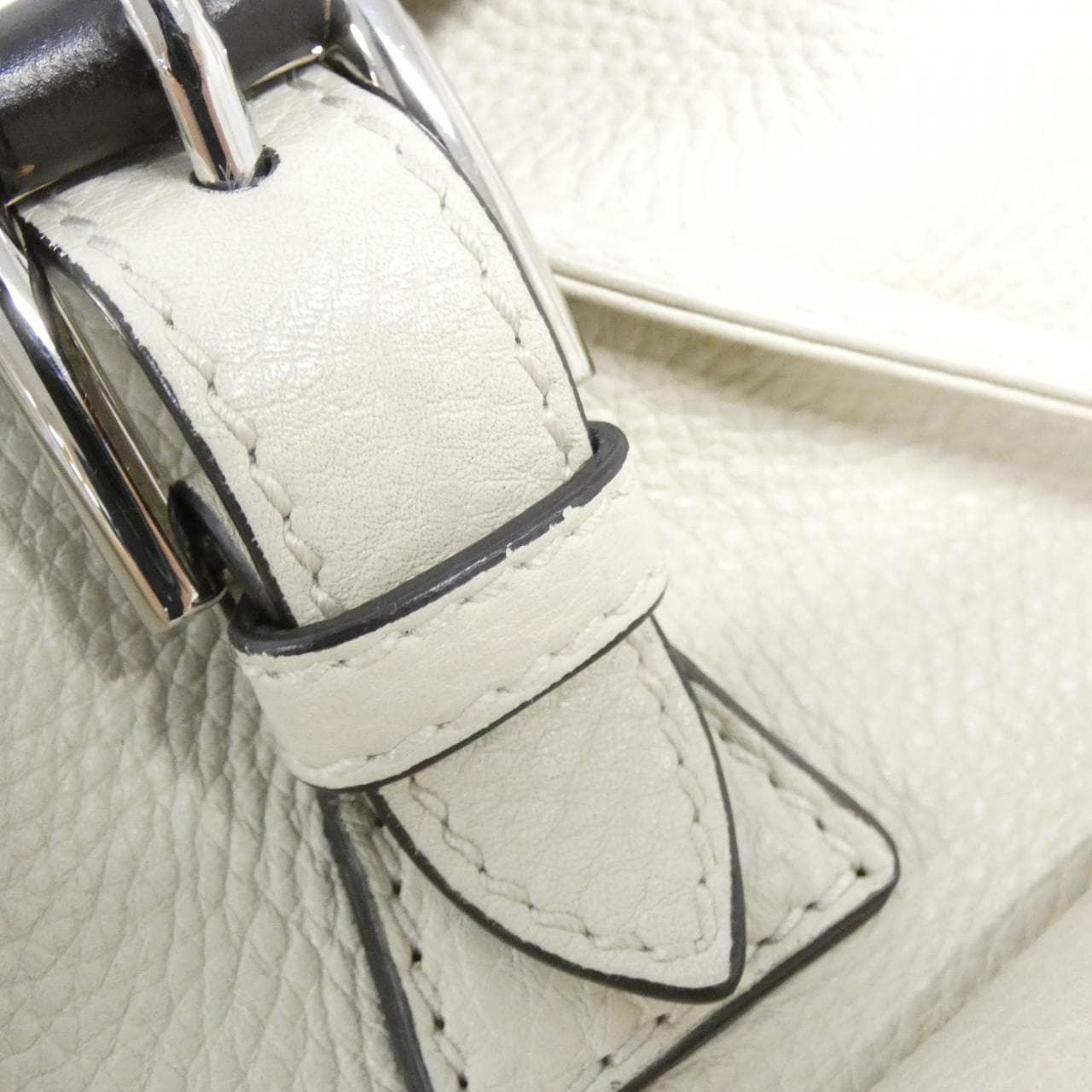 GUCCI 387149 Backpack Leather White Leather - Thumbnail 4