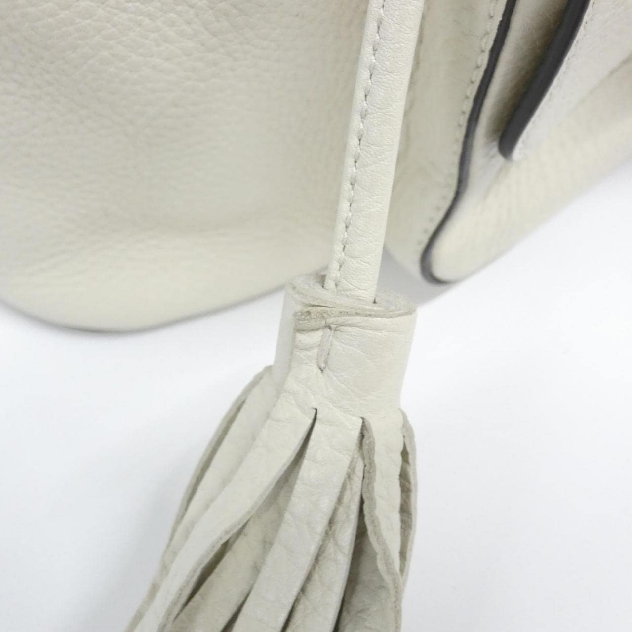 GUCCI 387149 Backpack Leather White Leather - Thumbnail 5