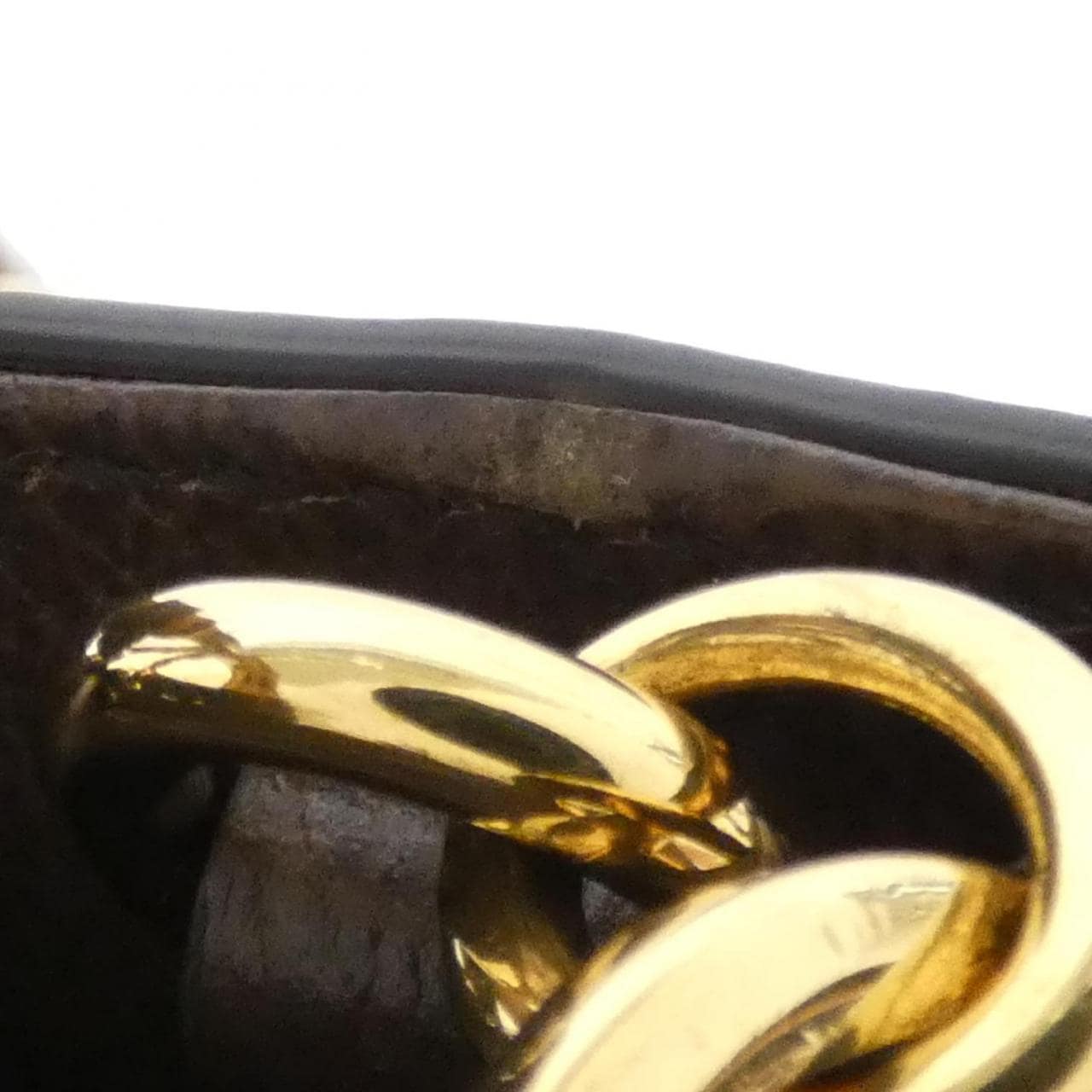 GUCCI Diana 660195 UKMBT Bag Canvas 黑色 帆布 中古品A - 縮圖 5