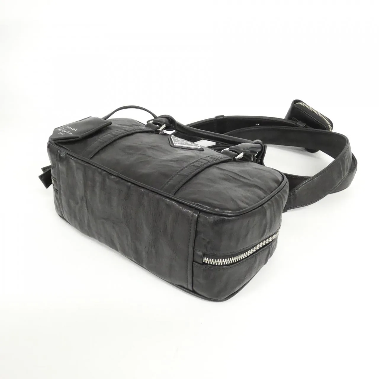 PRADA 1BB098 Handbag Black Rank A - Thumbnail 3