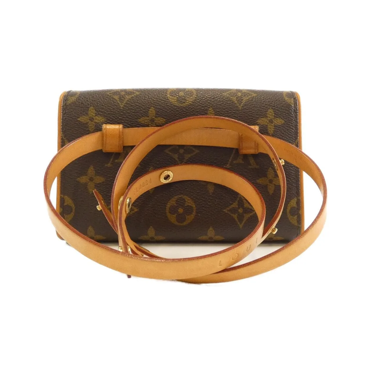 LOUIS VUITTON Pochette M51855+M67304 Belt Monogram