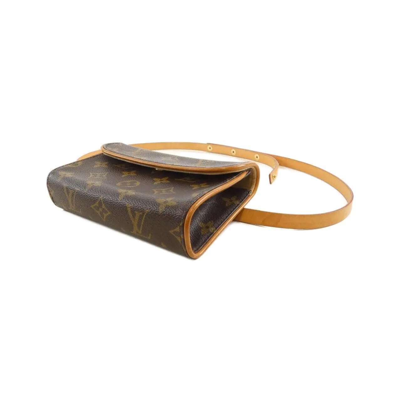 LOUIS VUITTON Pochette M51855+M67304 Belt Monogram