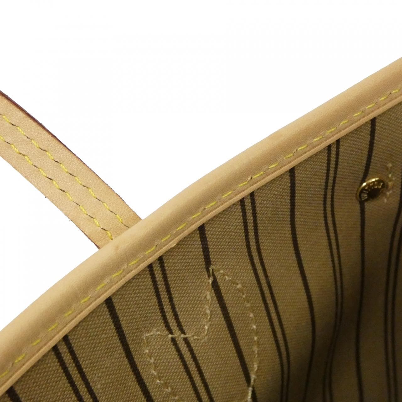 LOUIS VUITTON Neverfull M46979 Bag Monogram 米色 Monogram 中古品A - 縮圖 5