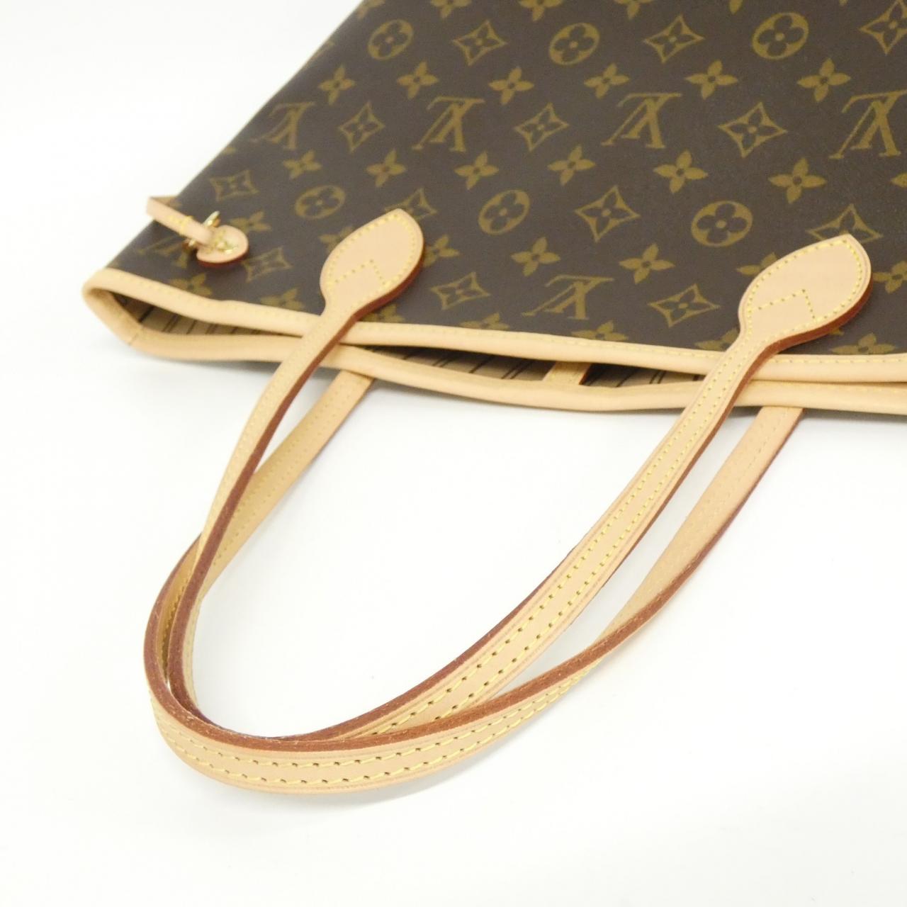 LOUIS VUITTON Neverfull M46979 Bag Monogram 米色 Monogram 中古品A - 縮圖 6