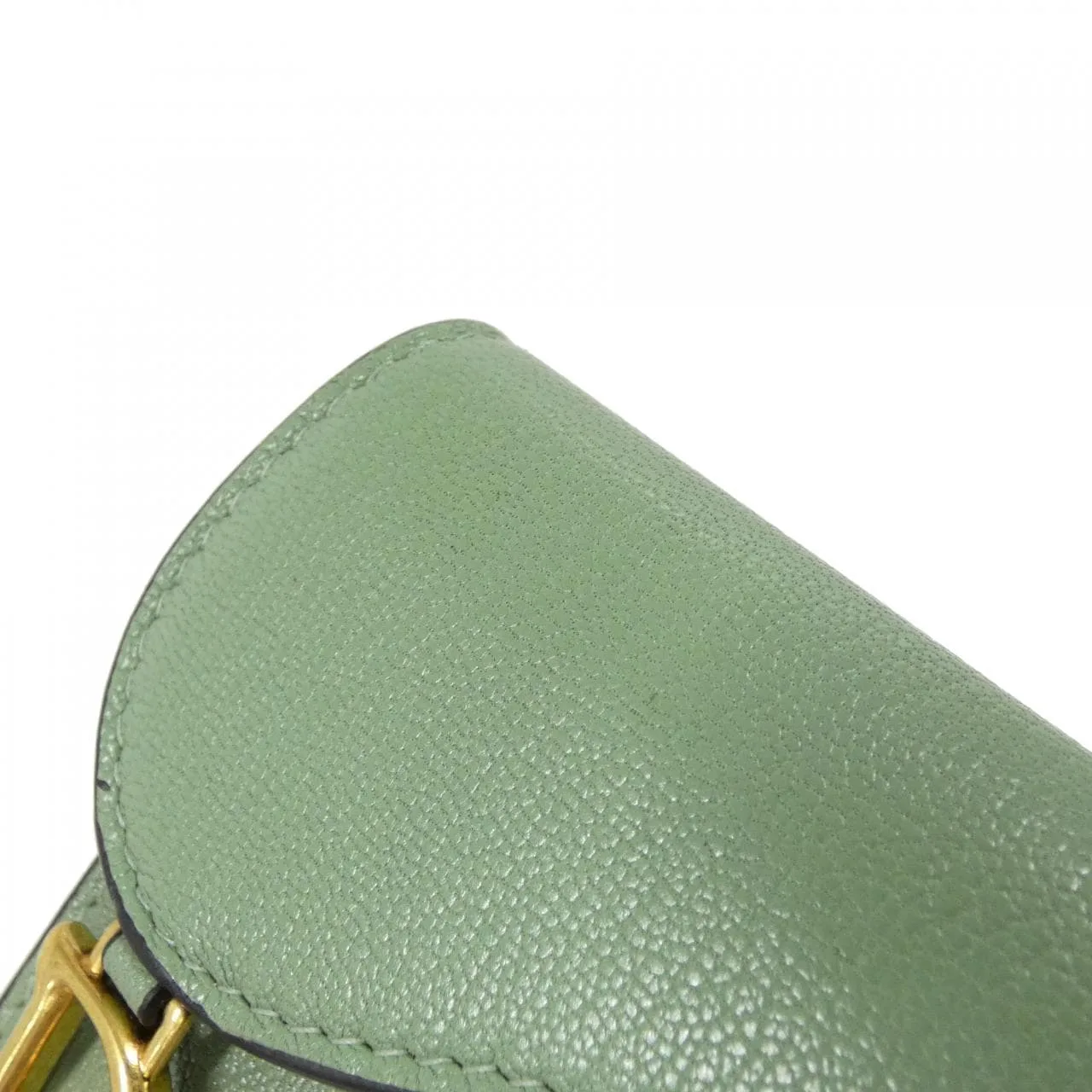 DIOR Saddle S5611CCEH Card Case Blue Rank A - Thumbnail 5