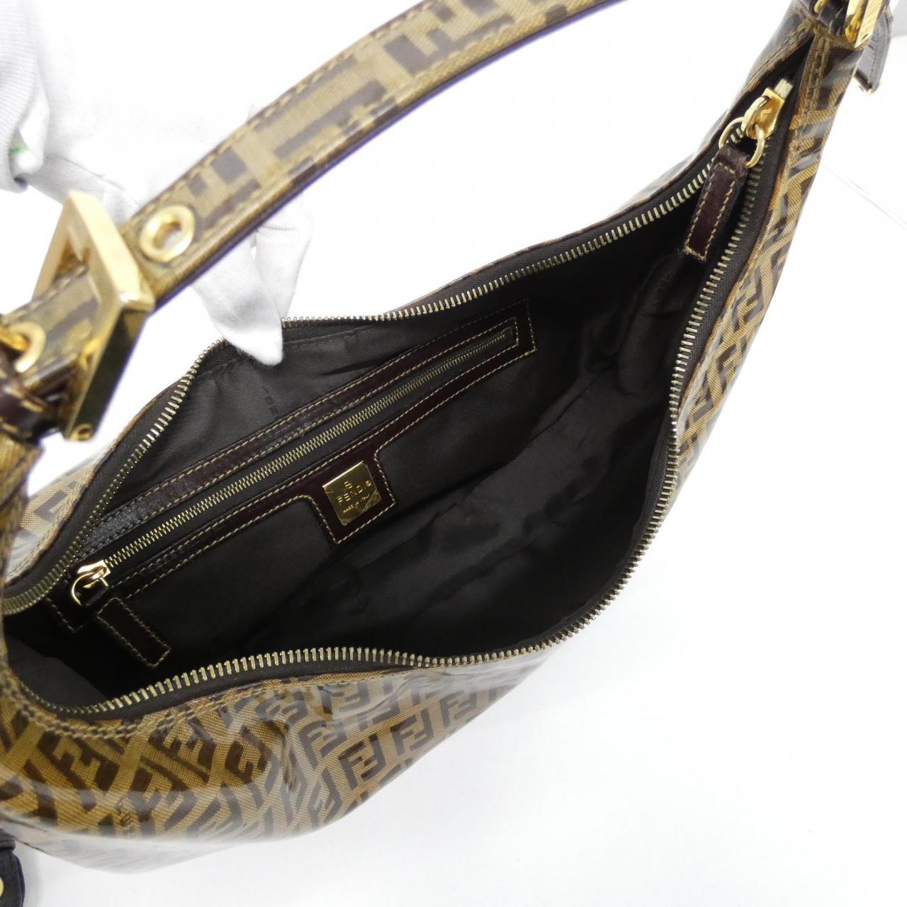 FENDI 16321 Shoulder Bag 棕色 中古品A - 縮圖 8