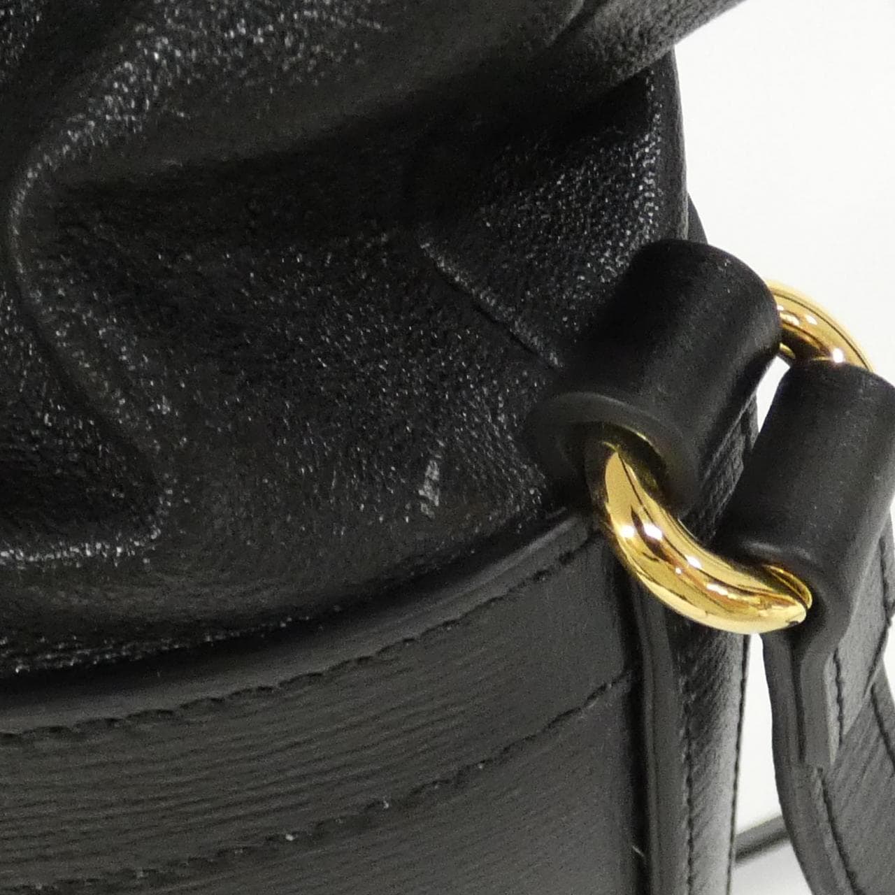 GUCCI 602118 1DBLG Shoulder Bag Leather Black Leather Rank A - Thumbnail 8