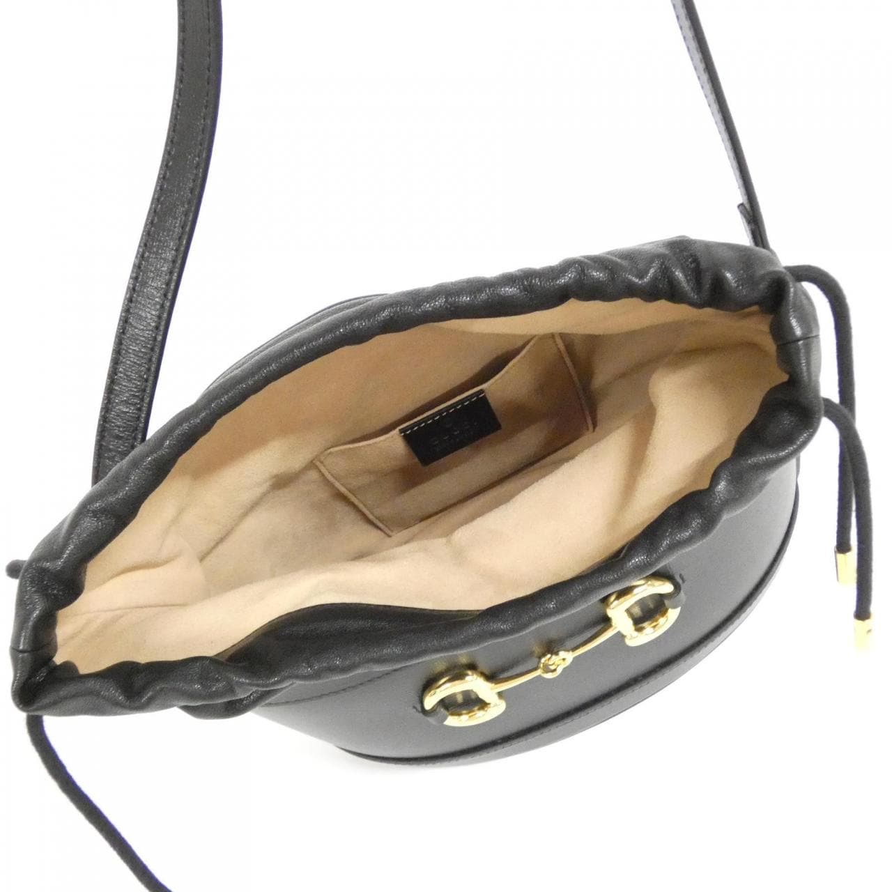 GUCCI 602118 1DBLG Shoulder Bag Leather Black Leather Rank A - Thumbnail 10