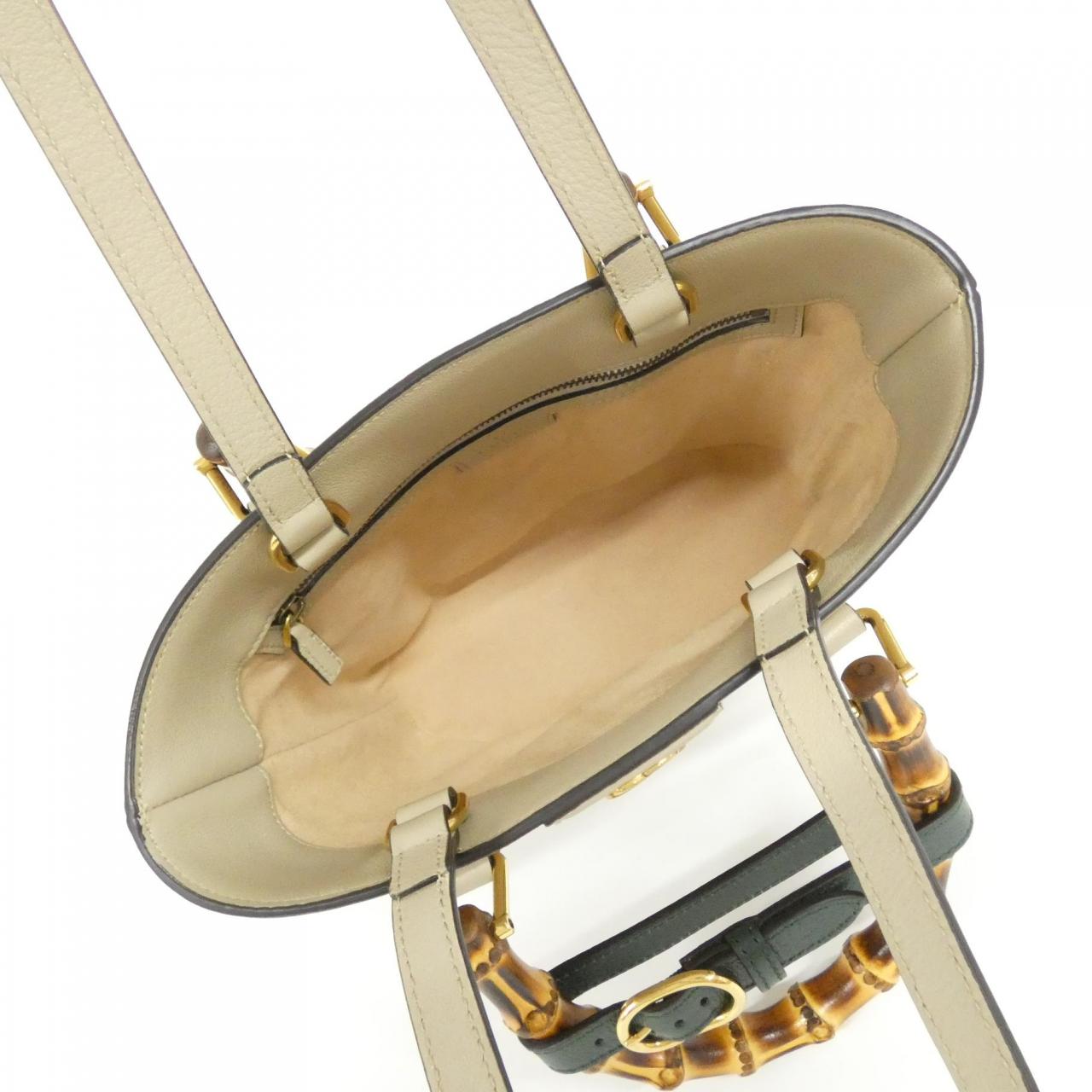 GUCCI 750396 FACAG Bag Leather Black Leather Rank A - Thumbnail 9