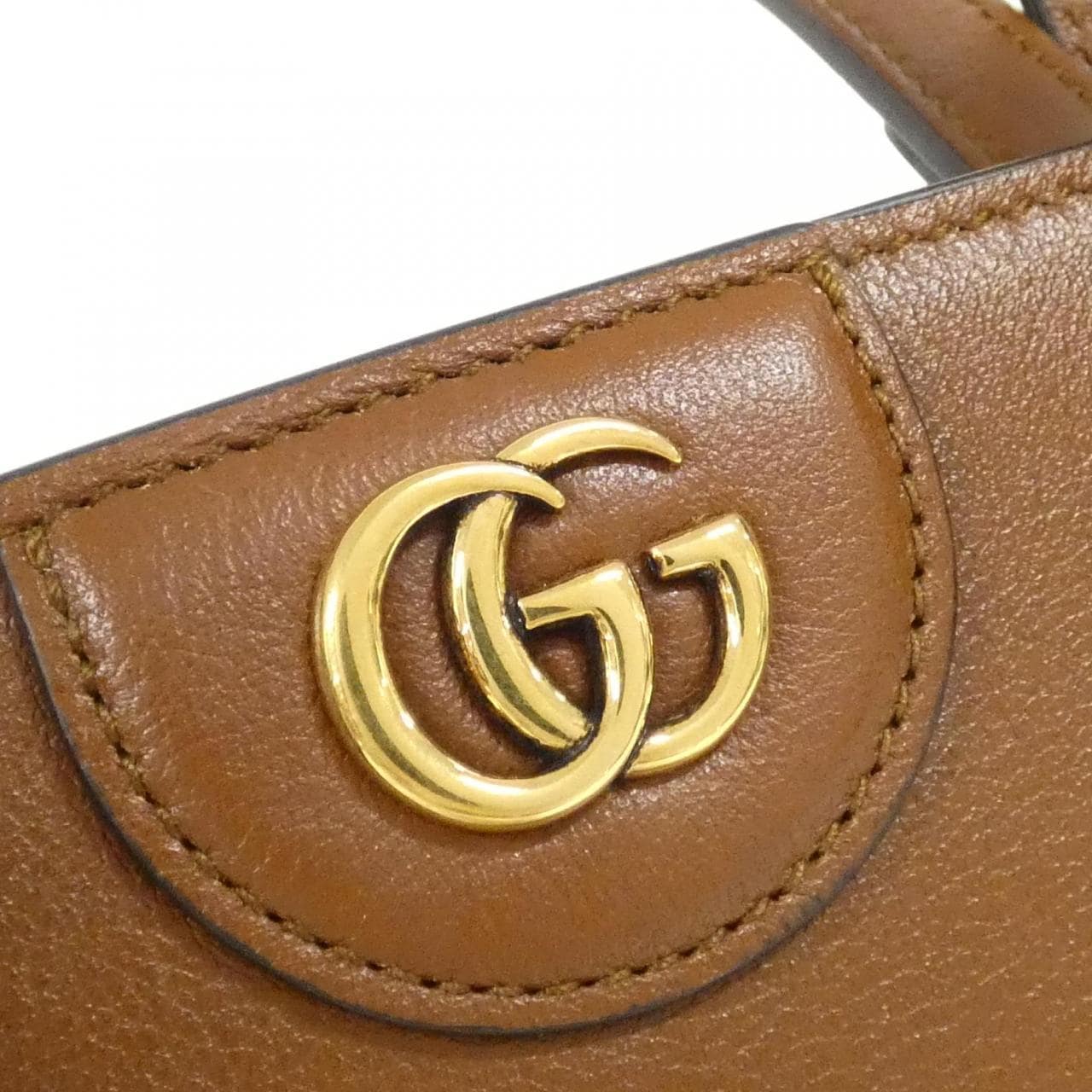 GUCCI 750396 UAAAY Bag Leather 黑色 皮革 中古品A - 縮圖 4