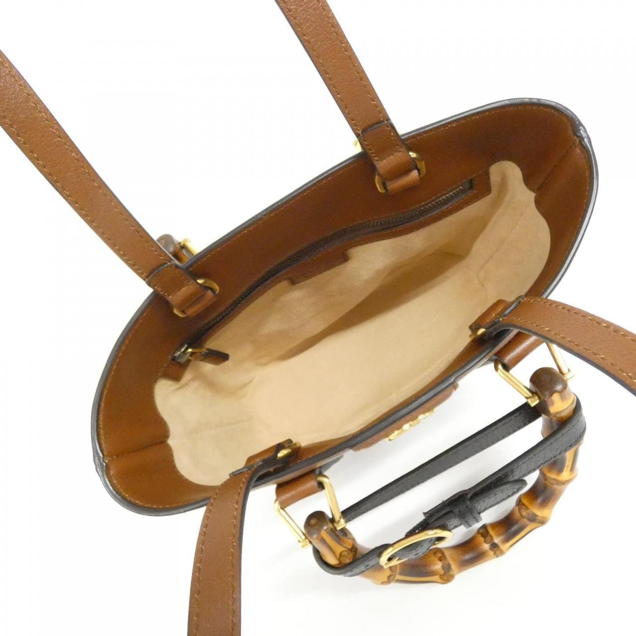 GUCCI 750396 UAAAY Bag Leather 黑色 皮革 中古品A - 縮圖 9