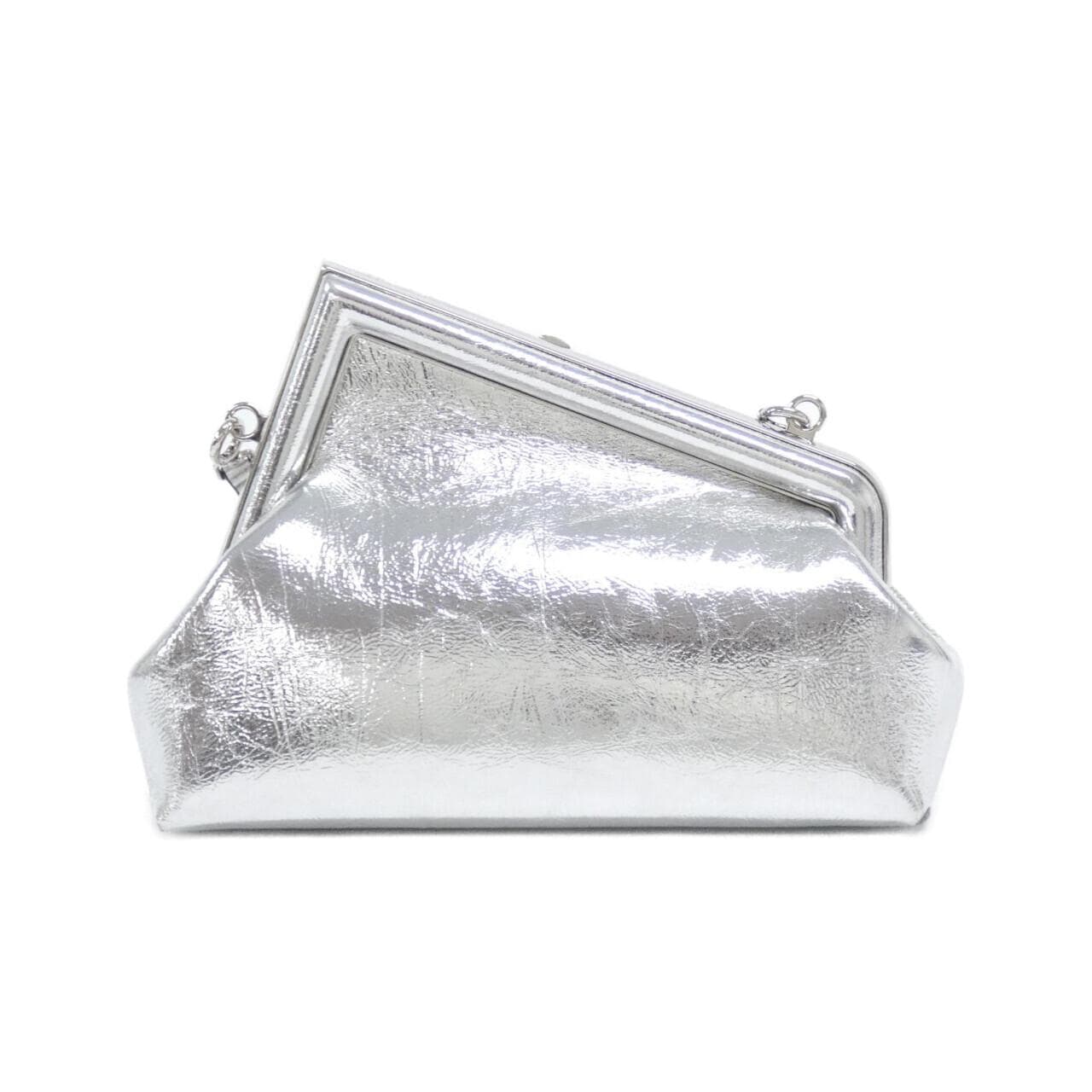 FENDI Fendi First 8BP129 AISP Bag Leather 黑色 皮革 中古品A - 縮圖 2