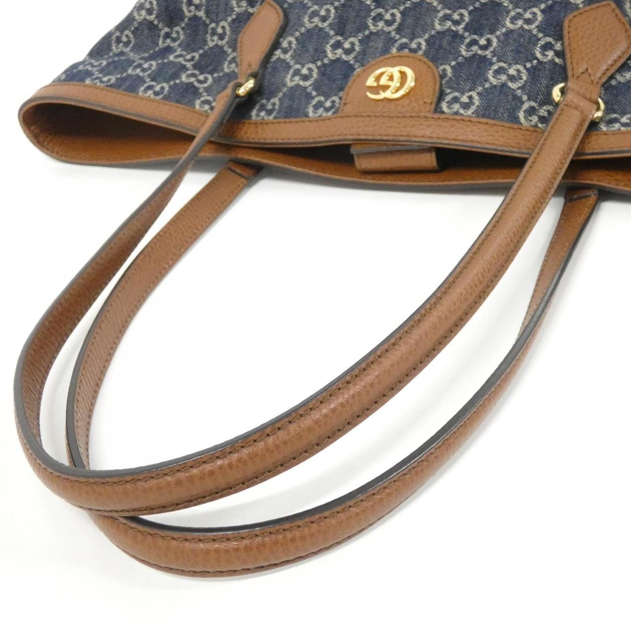 GUCCI 631685 2KQGG Bag Denim Black Denim - Thumbnail 8